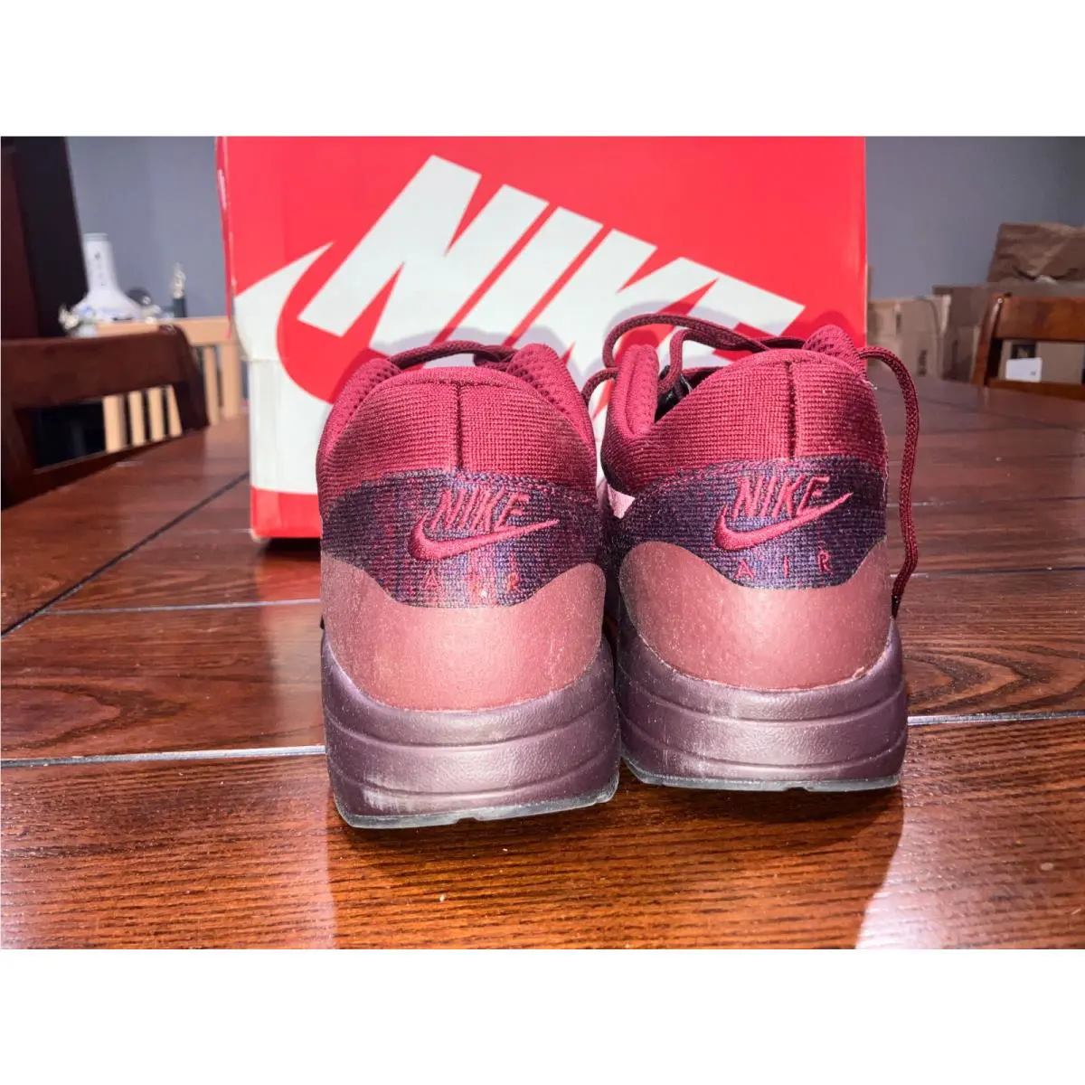 Nike shoes - Nike Air Max 1 - Air Max - 856958-566 - Red (UPC: 823229047256) 4