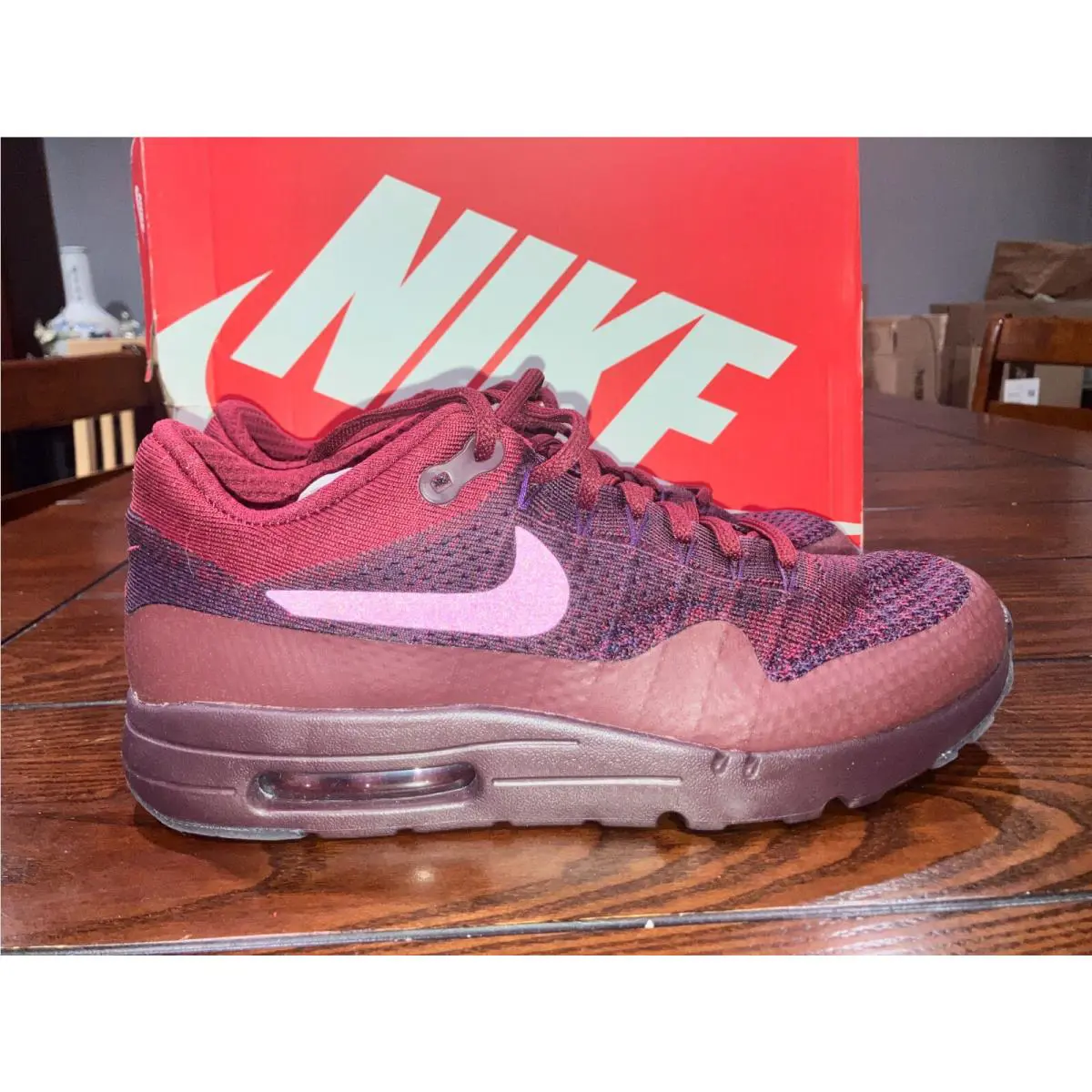 Nike shoes - Nike Air Max 1 - Air Max - 856958-566 - Red (UPC: 823229047256) 5