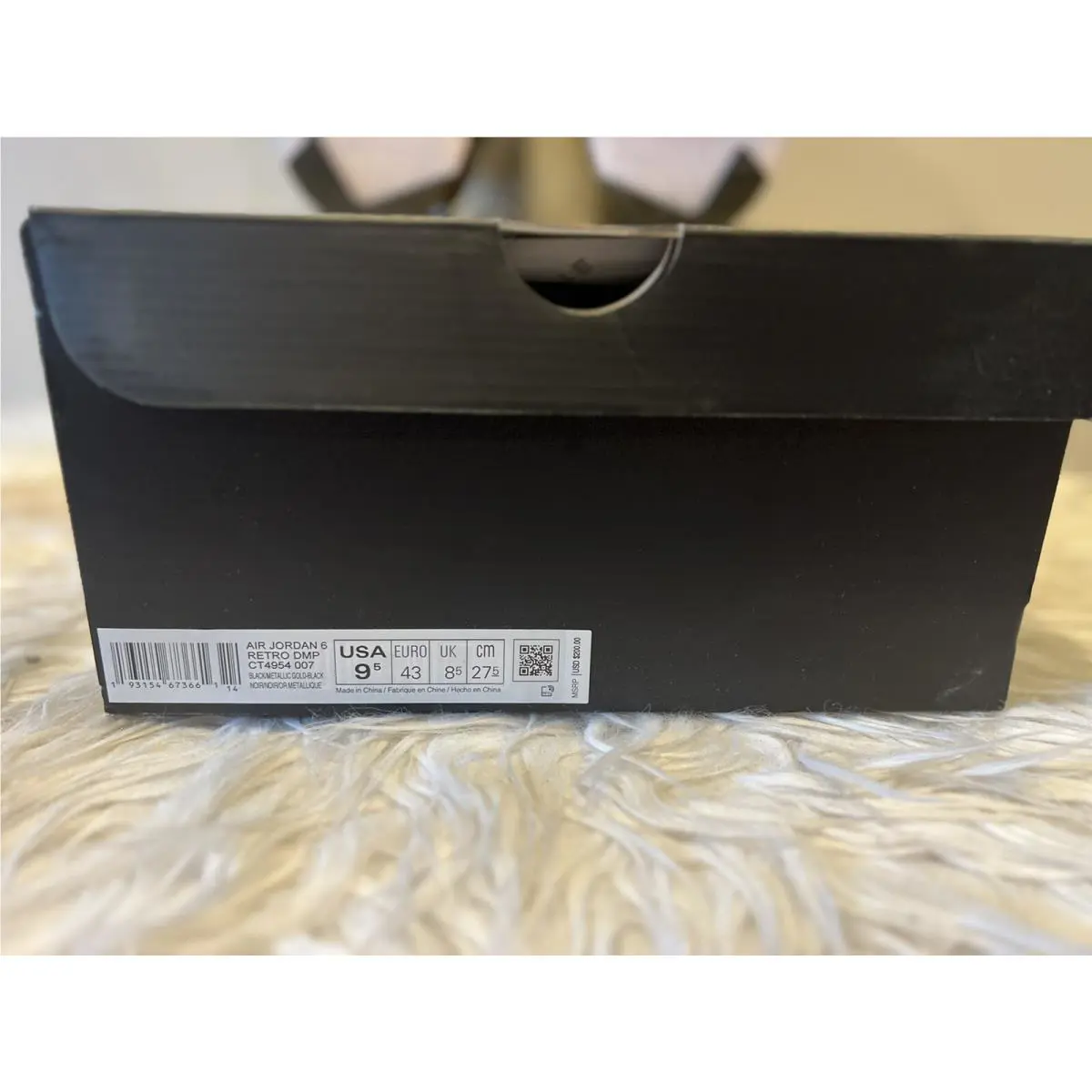Nike shoes - Air Jordan 6 Retro - Air Retro - CT4954-007 - Black 4