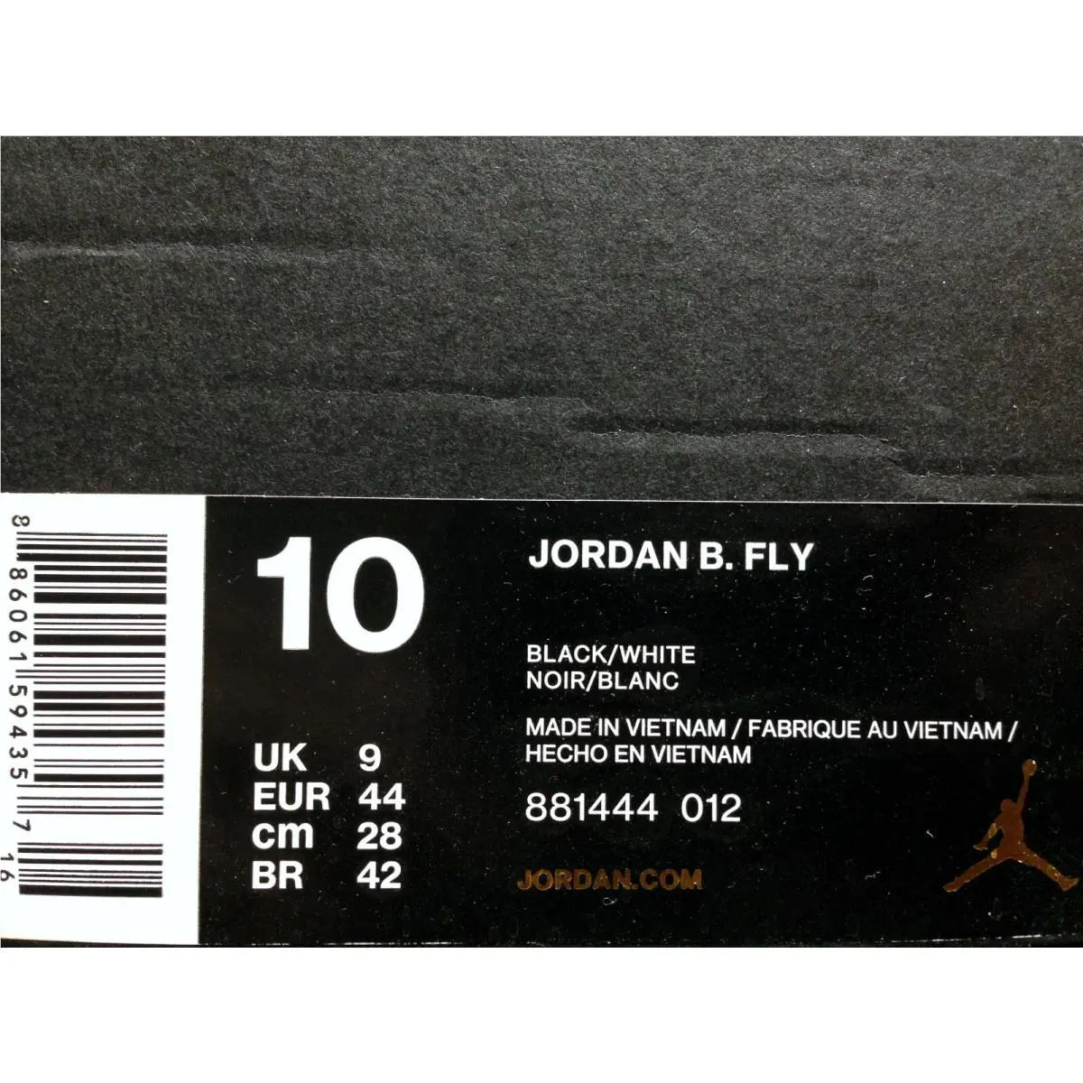 Nike shoes - Jordan Fly - Fly - 881444012 - Black (UPC: 886061594357) 3