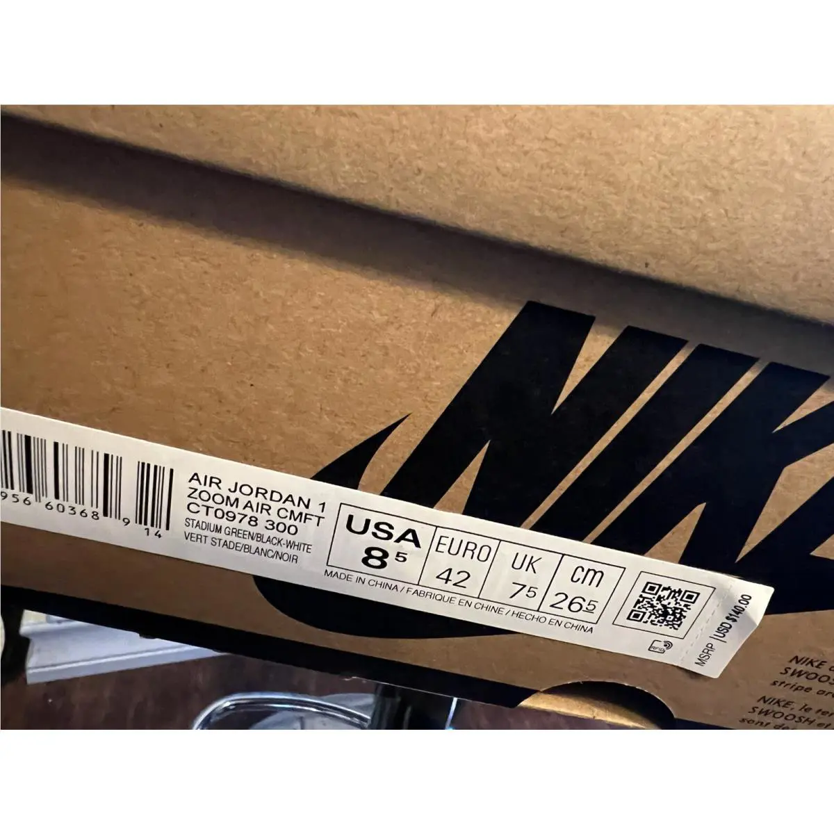 Nike shoes - Air Jordan 1 - Air - Stadium Green 9