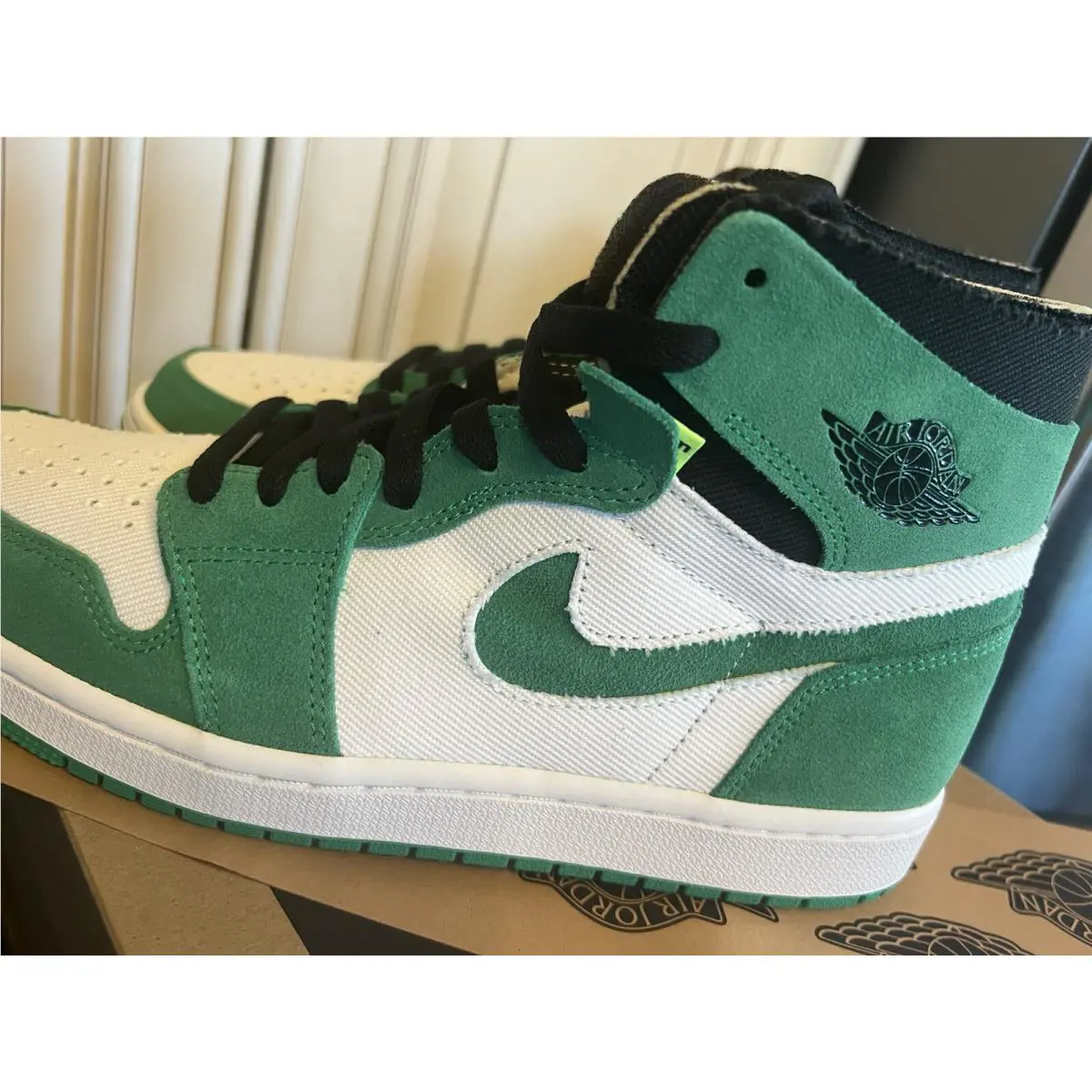 Nike shoes - Air Jordan 1 - Air - Stadium Green 3