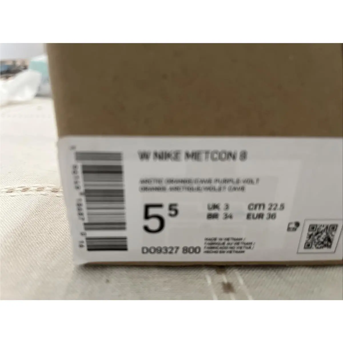 Nike shoes - Nike Metcon 8 - Metcon - DO9327-800 - Arctic Orange Cave Purple Volt 10
