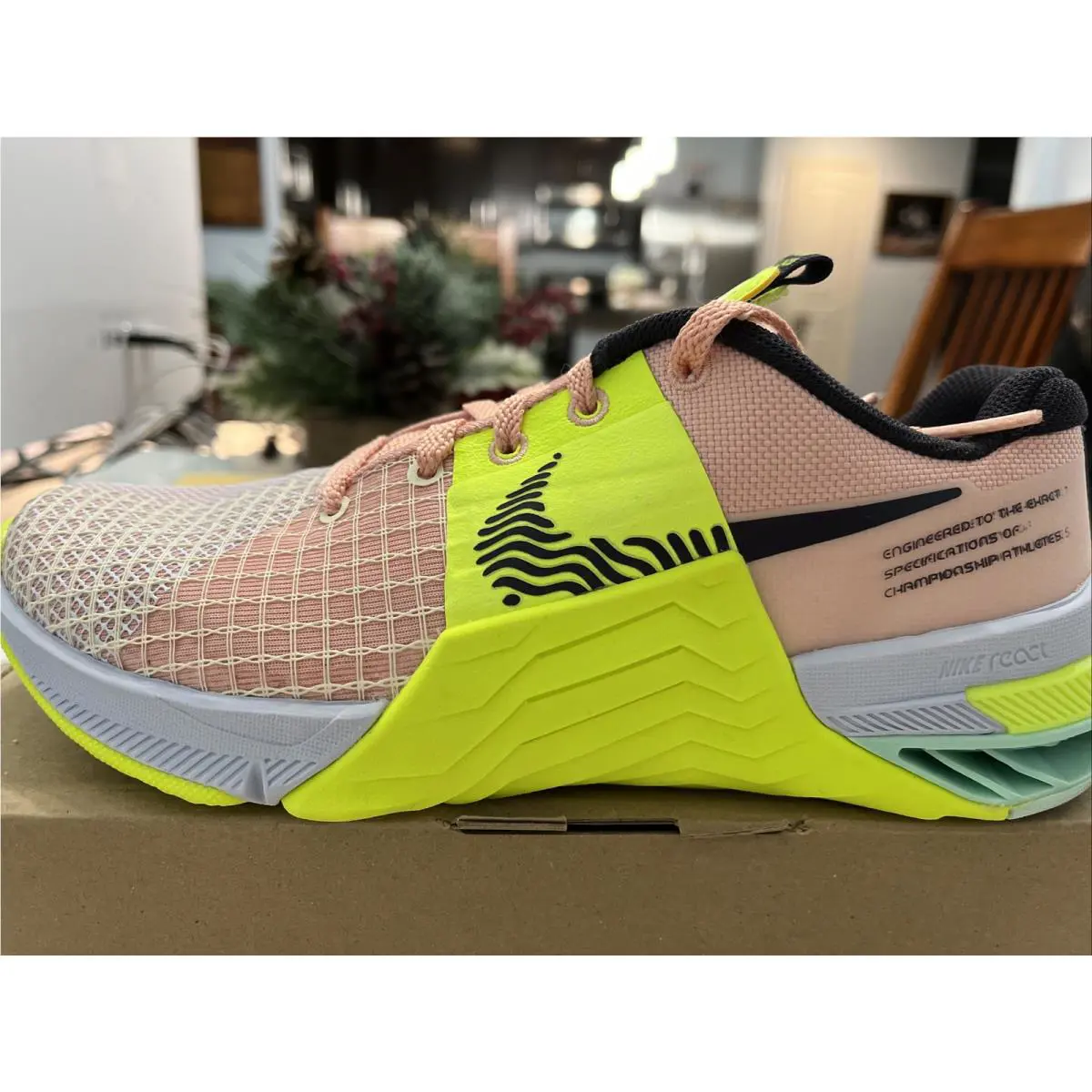Nike shoes - Nike Metcon 8 - Metcon - DO9327-800 - Arctic Orange Cave Purple Volt 2