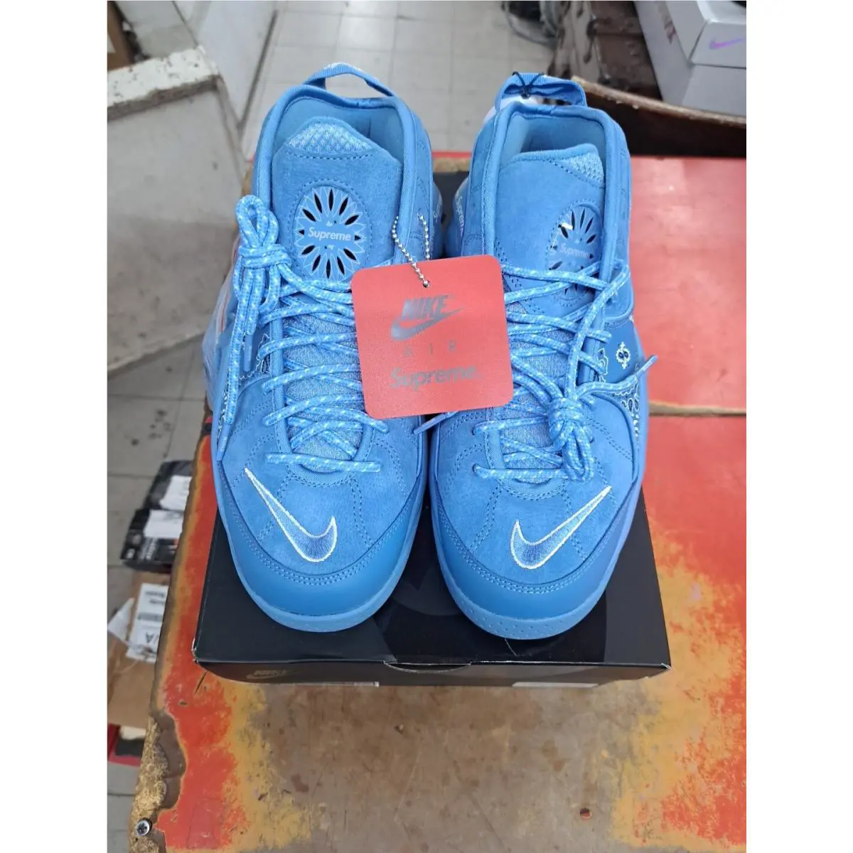 Nike shoes - Nike Air Zoom Flight 95 - DJ8604-400 - Blue (UPC: 0195244796731) 0