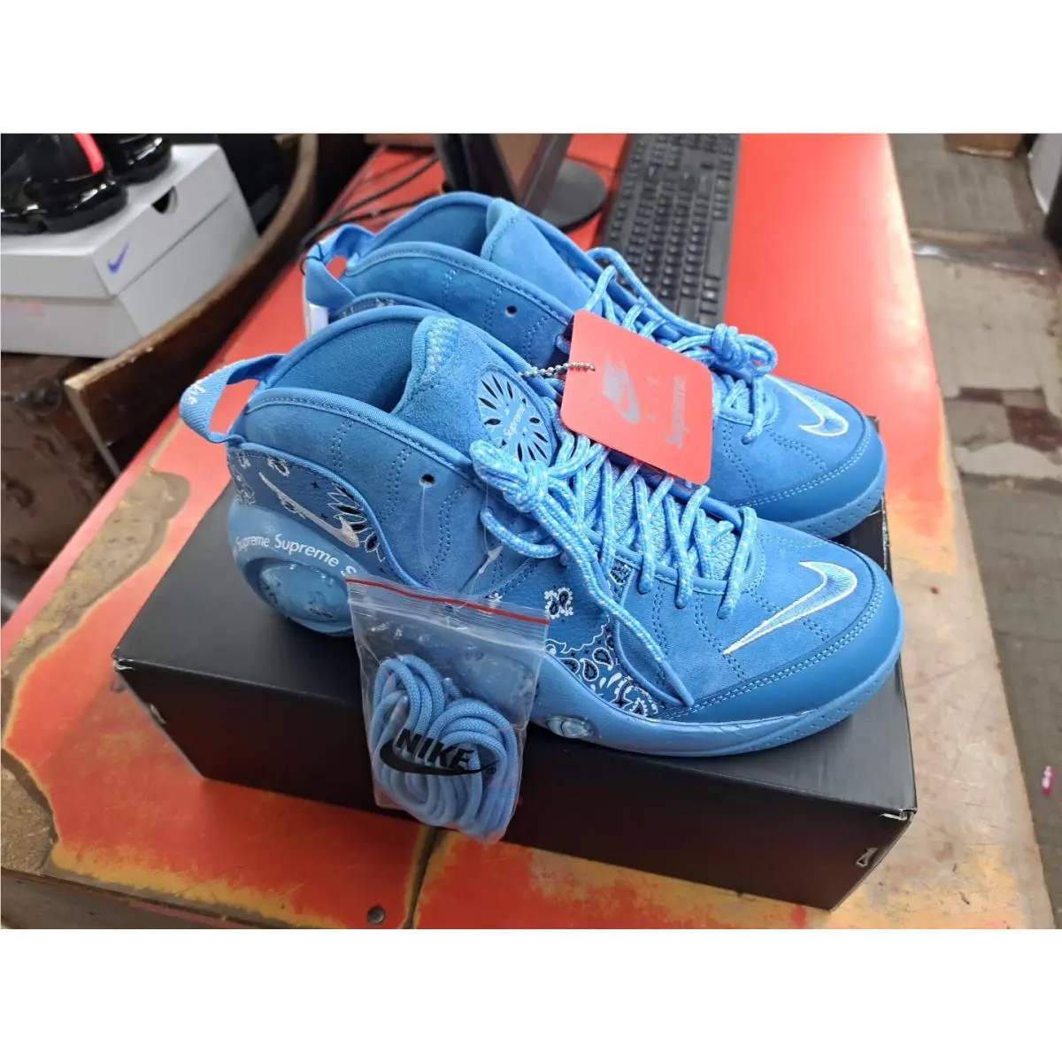 Nike shoes - Nike Air Zoom Flight 95 - DJ8604-400 - Blue (UPC: 0195244796731) 2