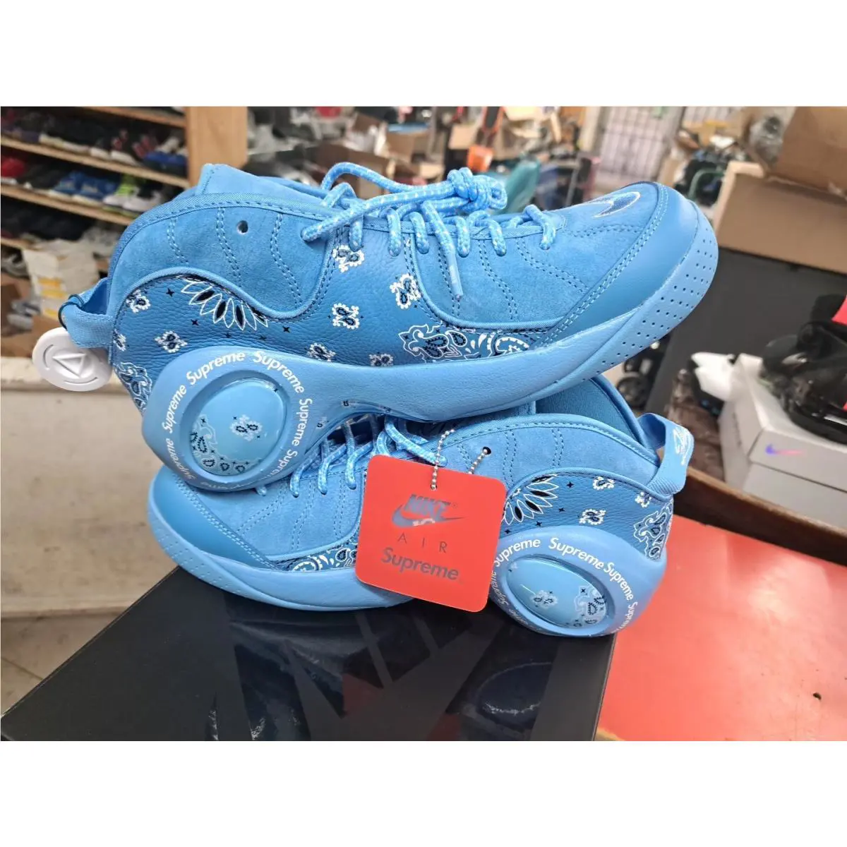 Nike shoes - Nike Air Zoom Flight 95 - DJ8604-400 - Blue (UPC: 0195244796731) 4