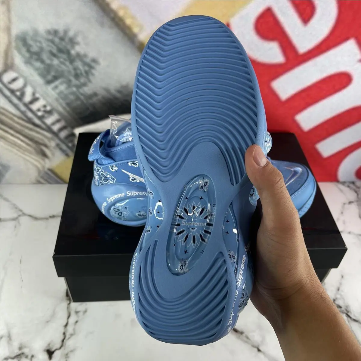 Nike shoes - Nike Air Zoom Flight 95 - DJ8604-400 - Blue (UPC: 0195244796731) 4