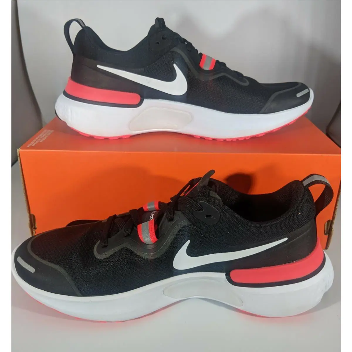 Nike shoes - Nike React Miler - React Miler - CW1777 001 - Black 0