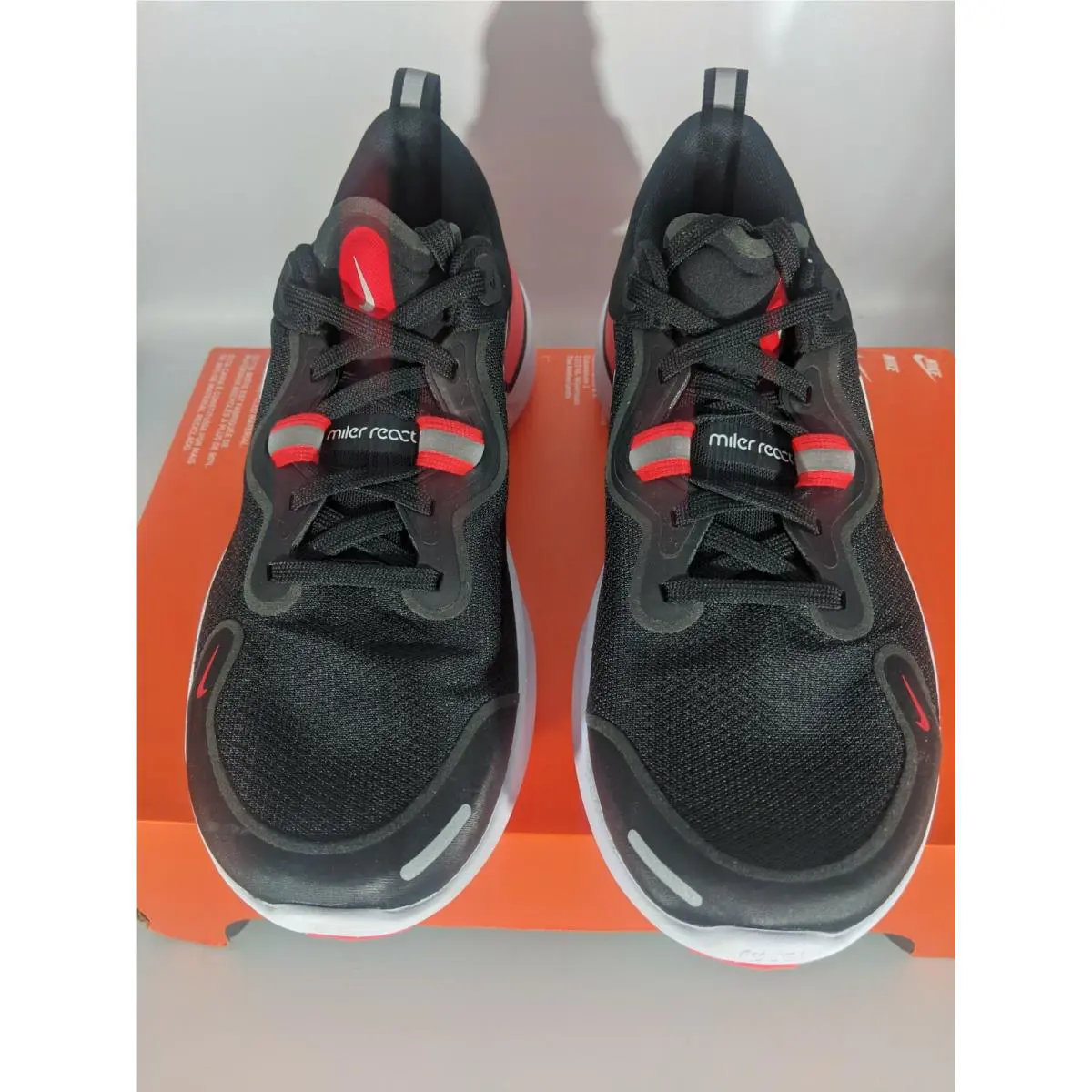 Nike shoes - Nike React Miler - React Miler - CW1777 001 - Black 1