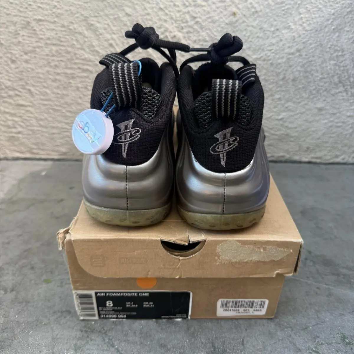 Nike shoes - Nike Air Foamposite - Air Foamposite - 314996-004 - Silver (UPC: 0883412268493) 2