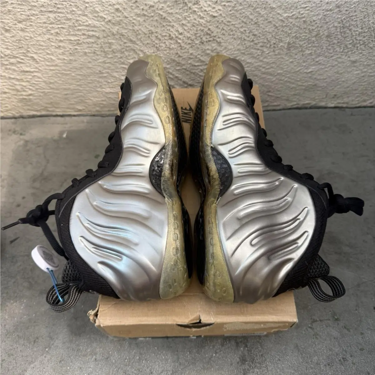 Nike shoes - Nike Air Foamposite - Air Foamposite - 314996-004 - Silver (UPC: 0883412268493) 4