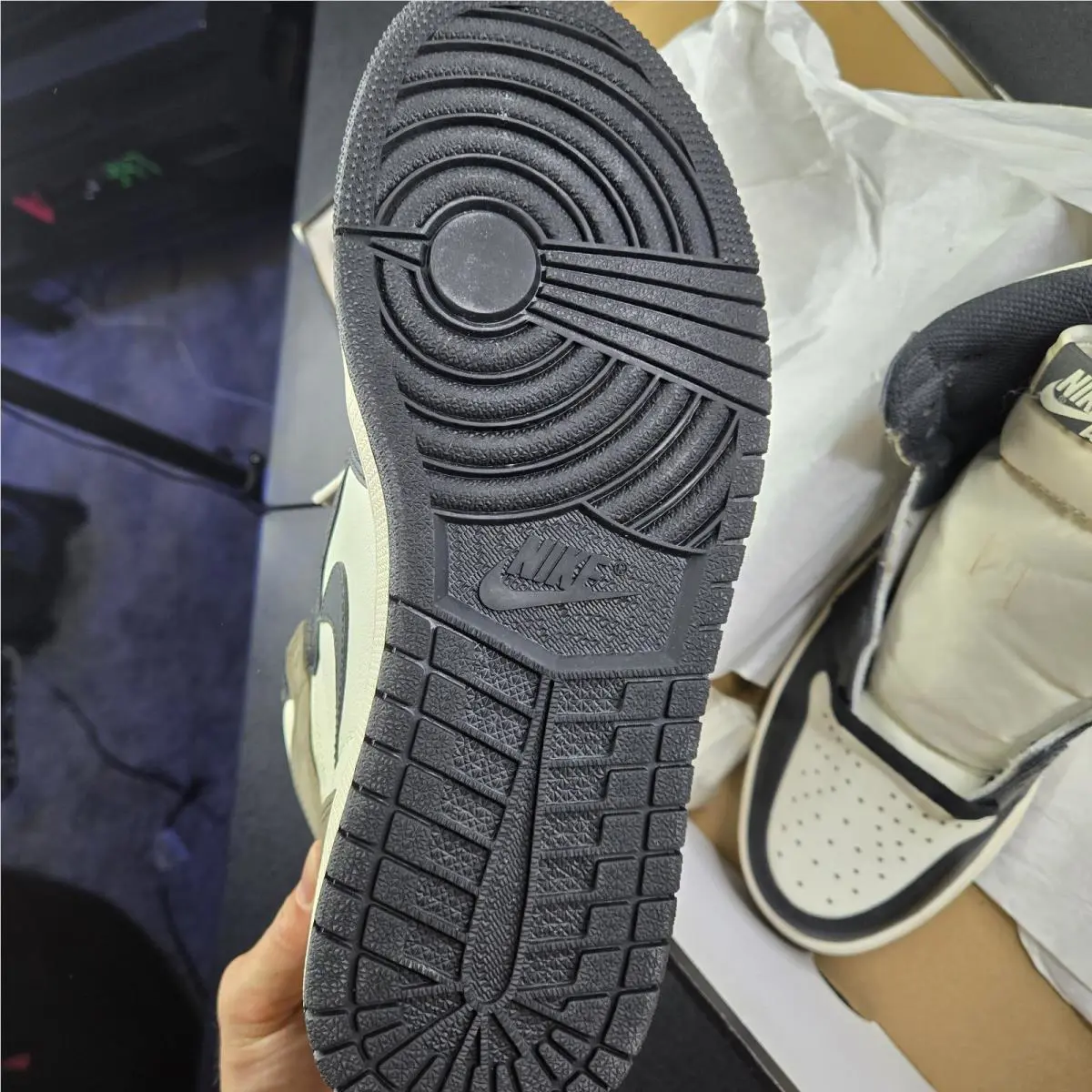 Nike shoes - Air Jordan 1 - Air - 555088-105 - Multicolor 11