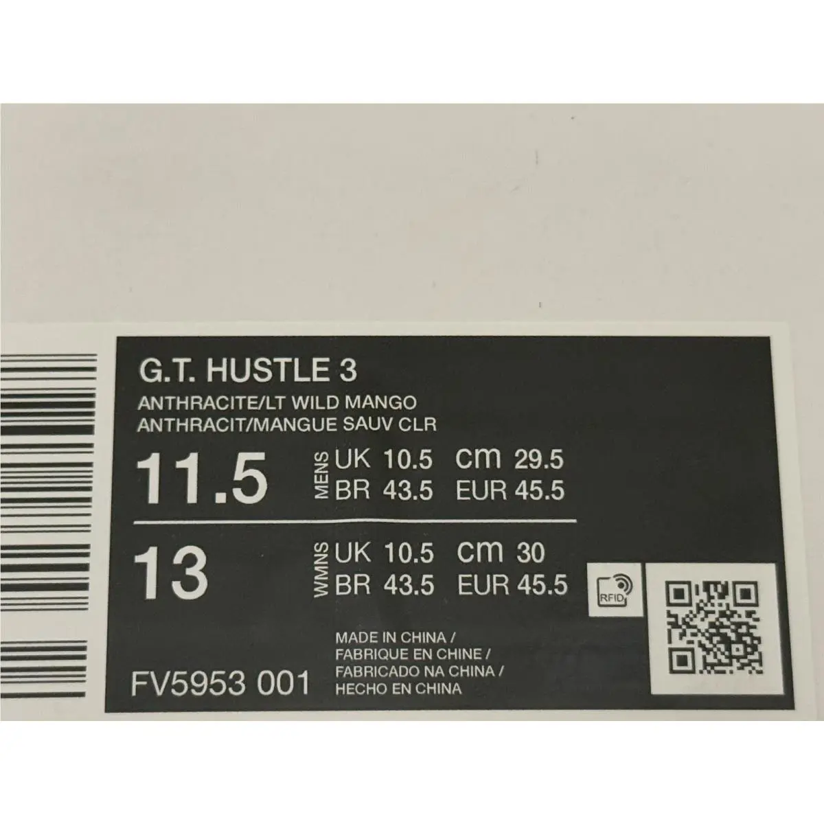 Nike shoes - Nike G.T. Hustle 3 - Hustle - FV5953-001 - Multicolor 6