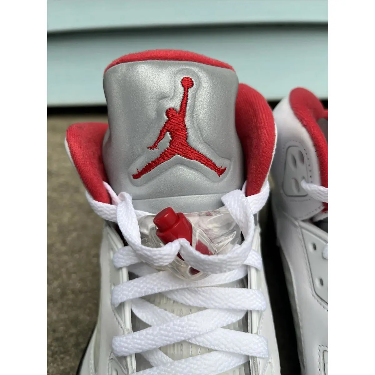 Nike shoes - Air Jordan 5 - Air - DA1911-102 - White 8
