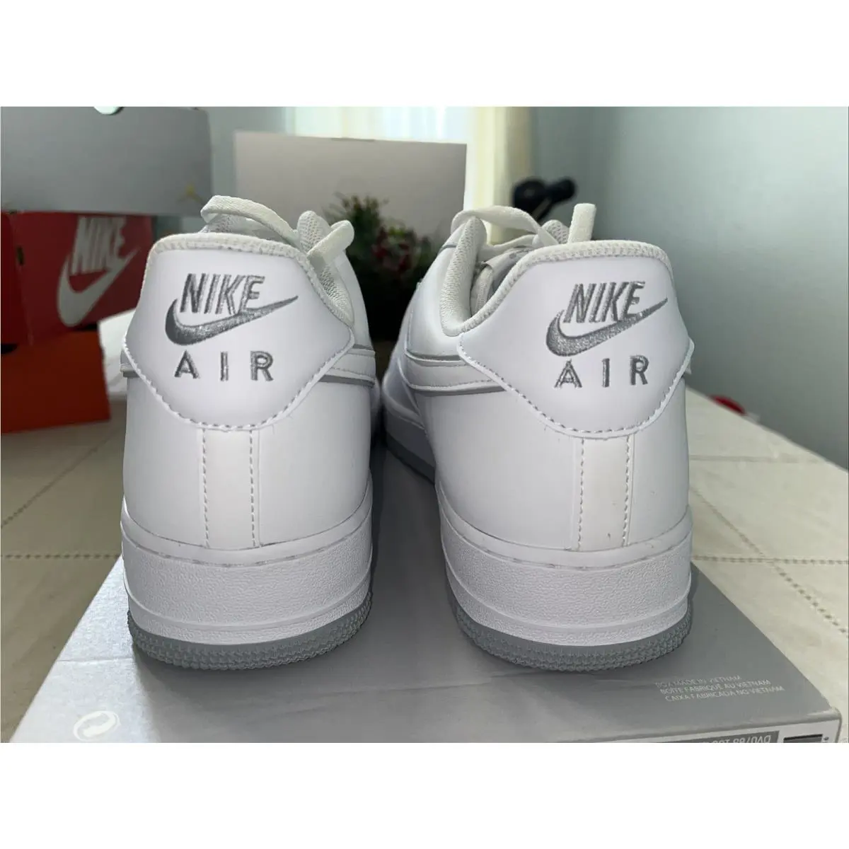 Nike shoes - Nike Air Force 1 - Air Force - DV0788-100 - White/Wolf Grey 7