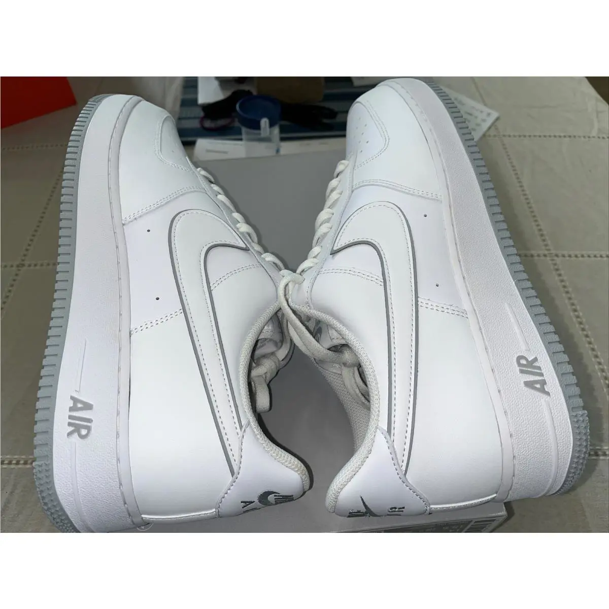 Nike shoes - Nike Air Force 1 - Air Force - DV0788-100 - White/Wolf Grey 9