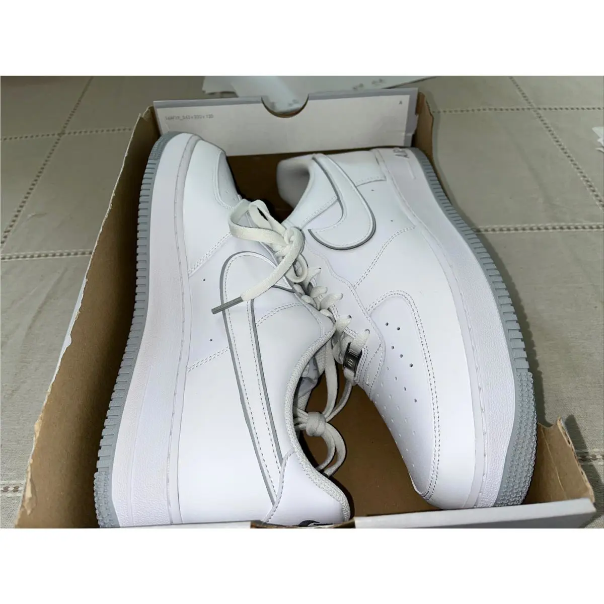 Nike shoes - Nike Air Force 1 - Air Force - DV0788-100 - White/Wolf Grey 12