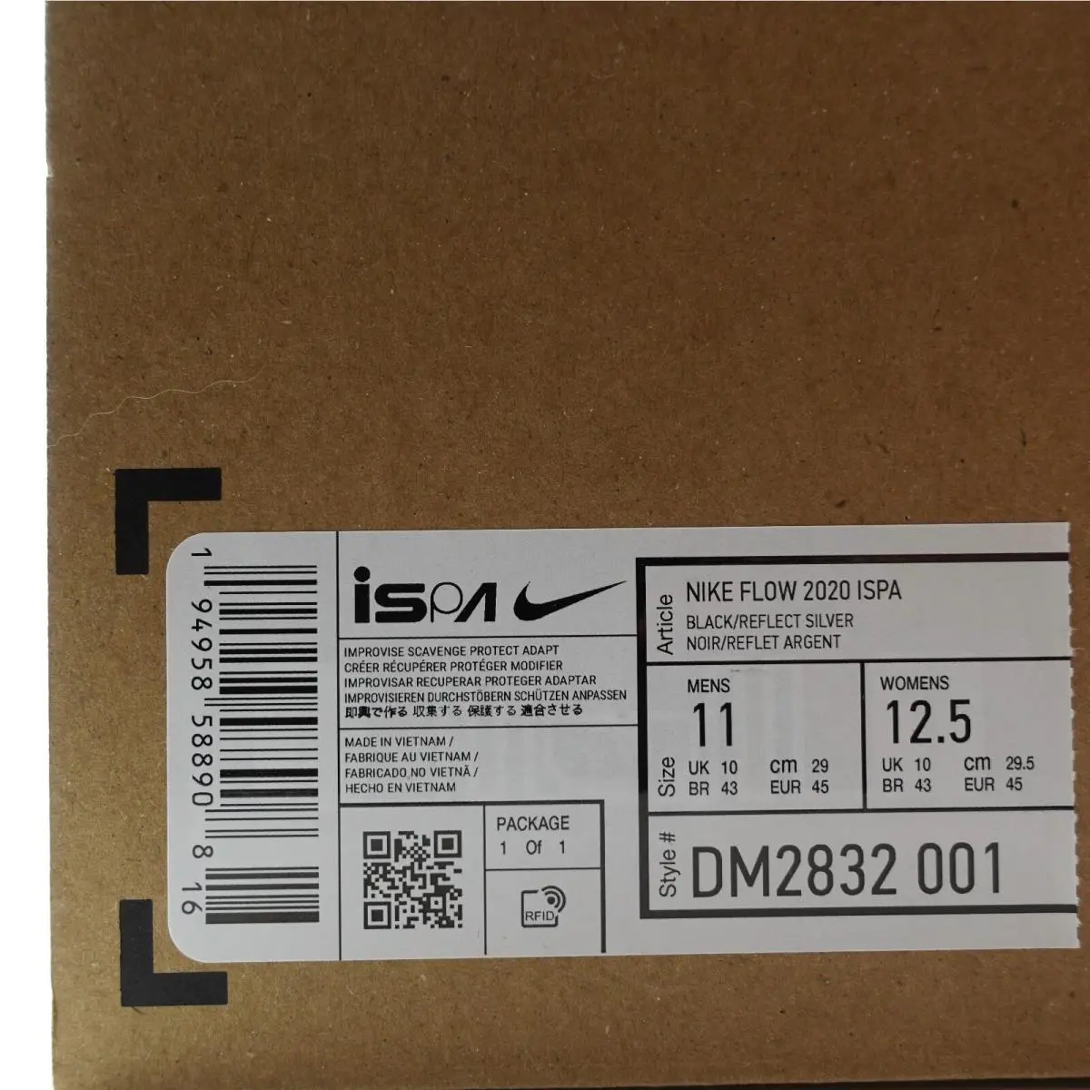 Nike shoes - Nike ISPA Flow - ISPA Flow - DM2832-001 - Black 9