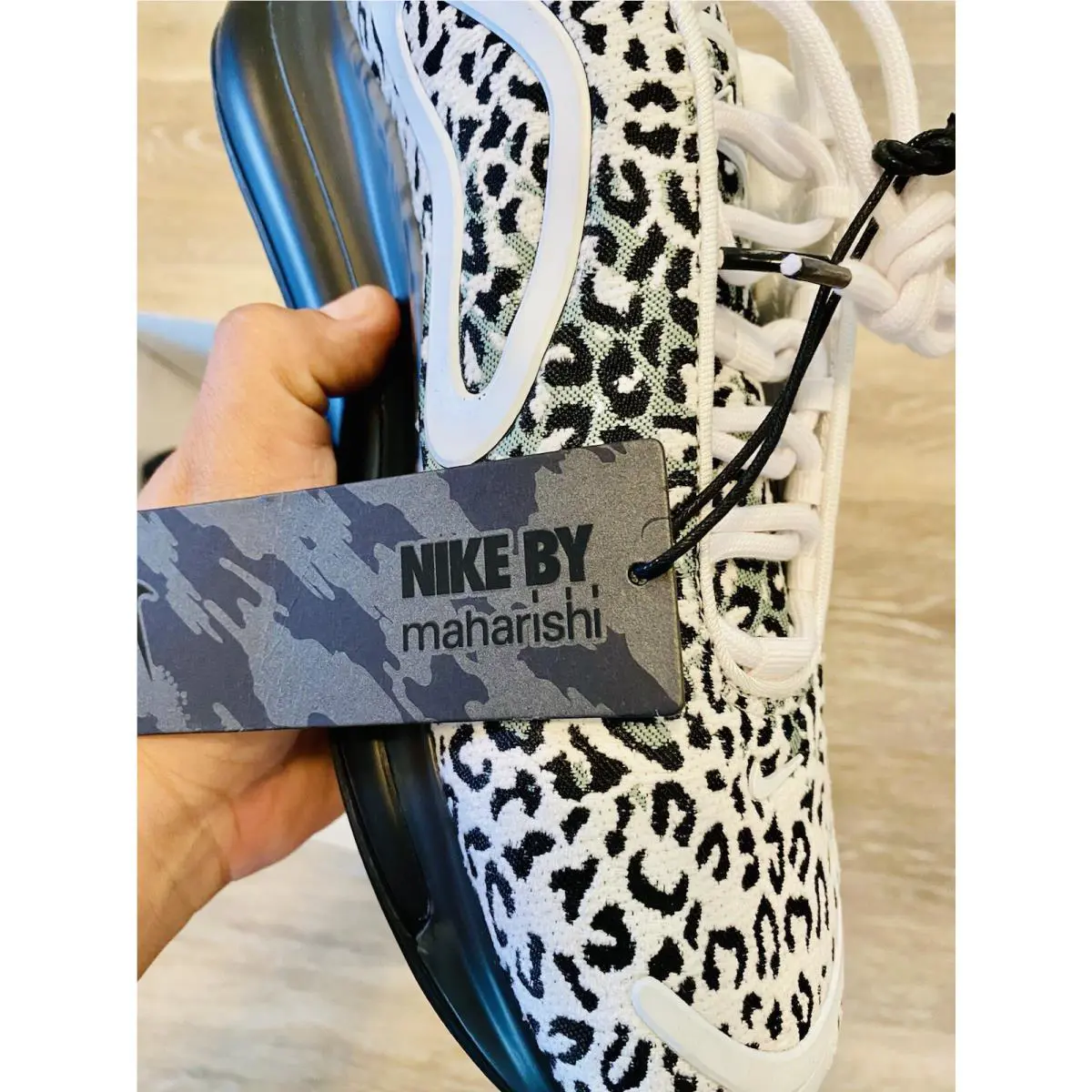 Nike shoes - Nike Air Max 720 ID - BQ7699-991 - White-Grey-Black 8