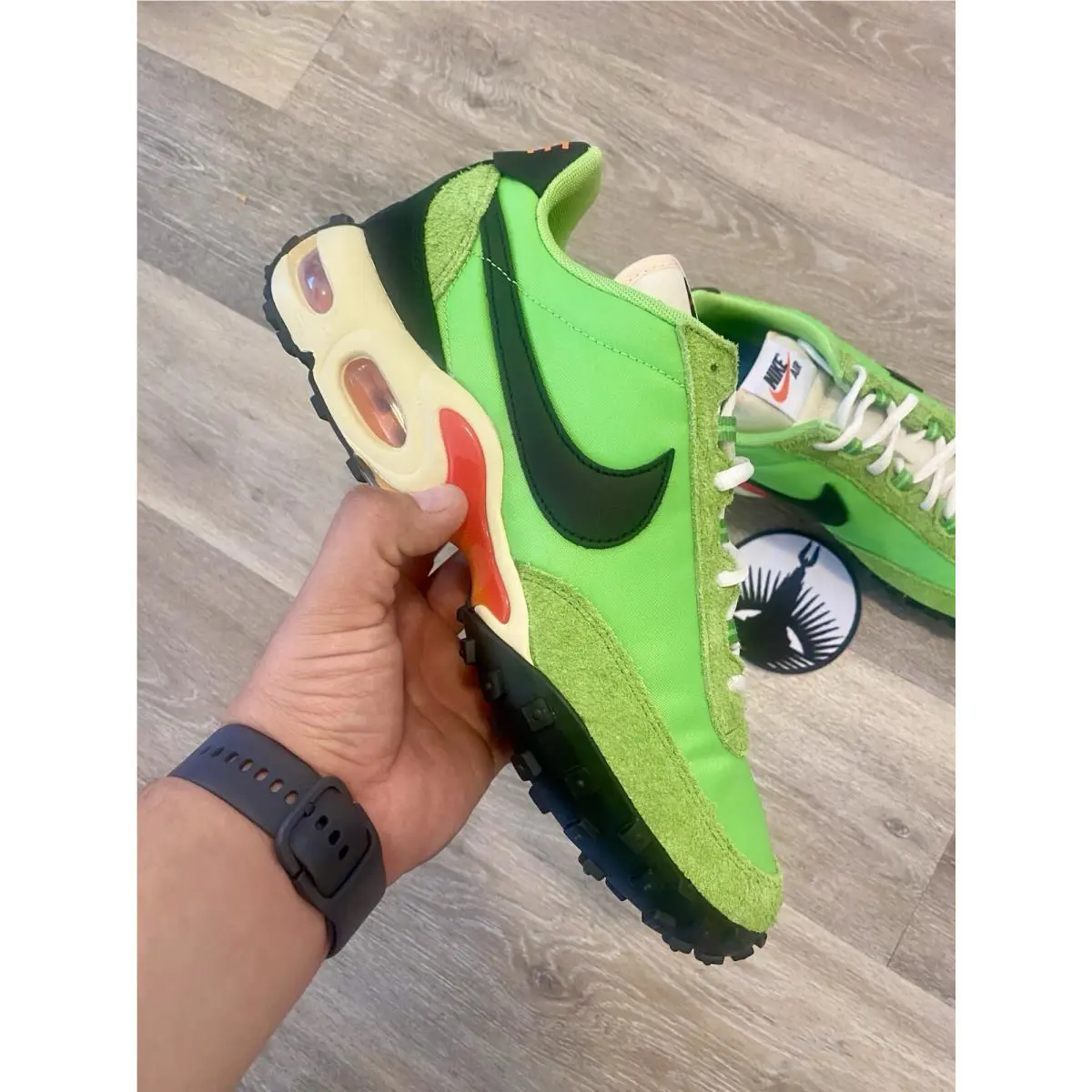 Nike shoes - Nike Air Max Waffle Racer SP - FV6946-301 - Green 8