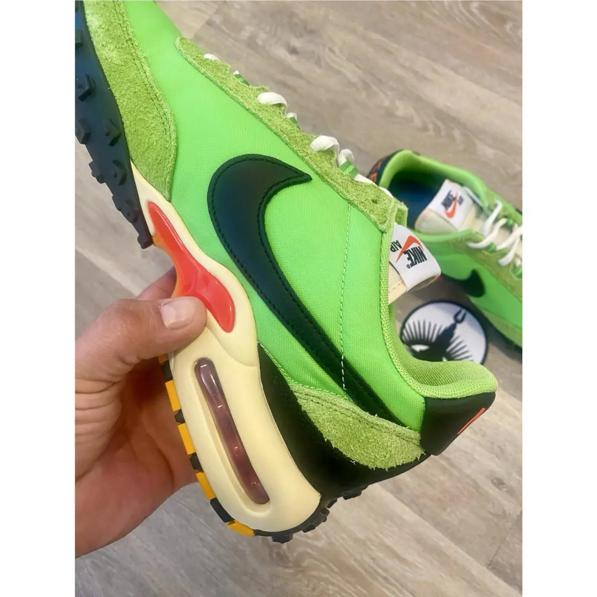 Nike shoes - Nike Air Max Waffle Racer SP - FV6946-301 - Green 1