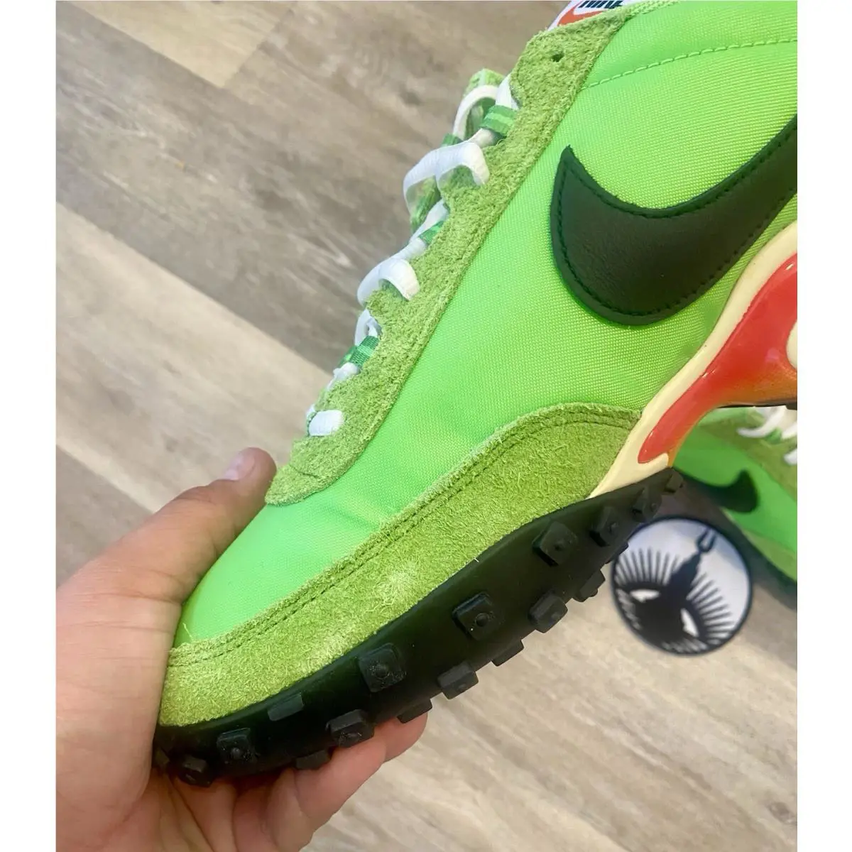 Nike shoes - Nike Air Max Waffle Racer SP - FV6946-301 - Green 2