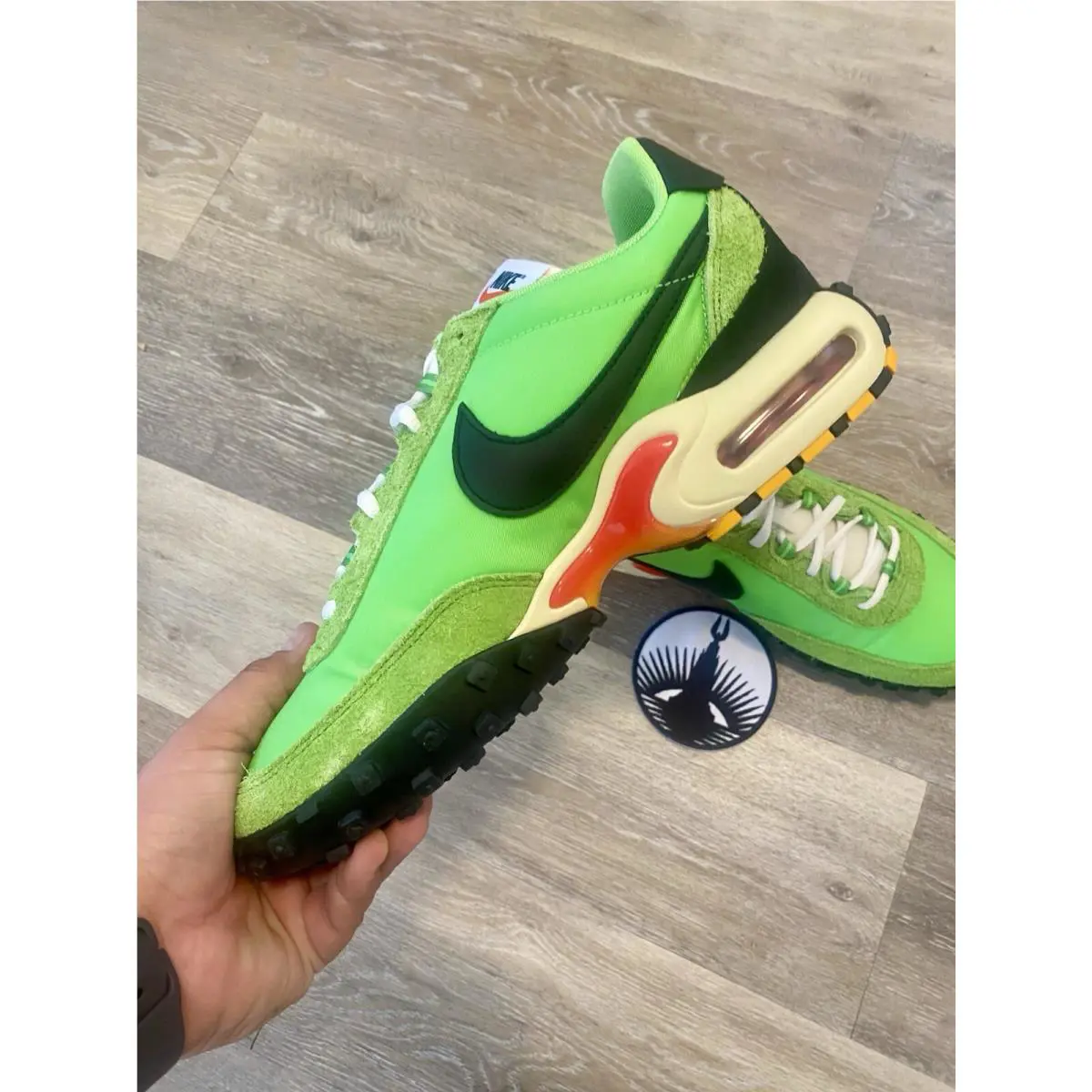 Nike shoes - Nike Air Max Waffle Racer SP - FV6946-301 - Green 3
