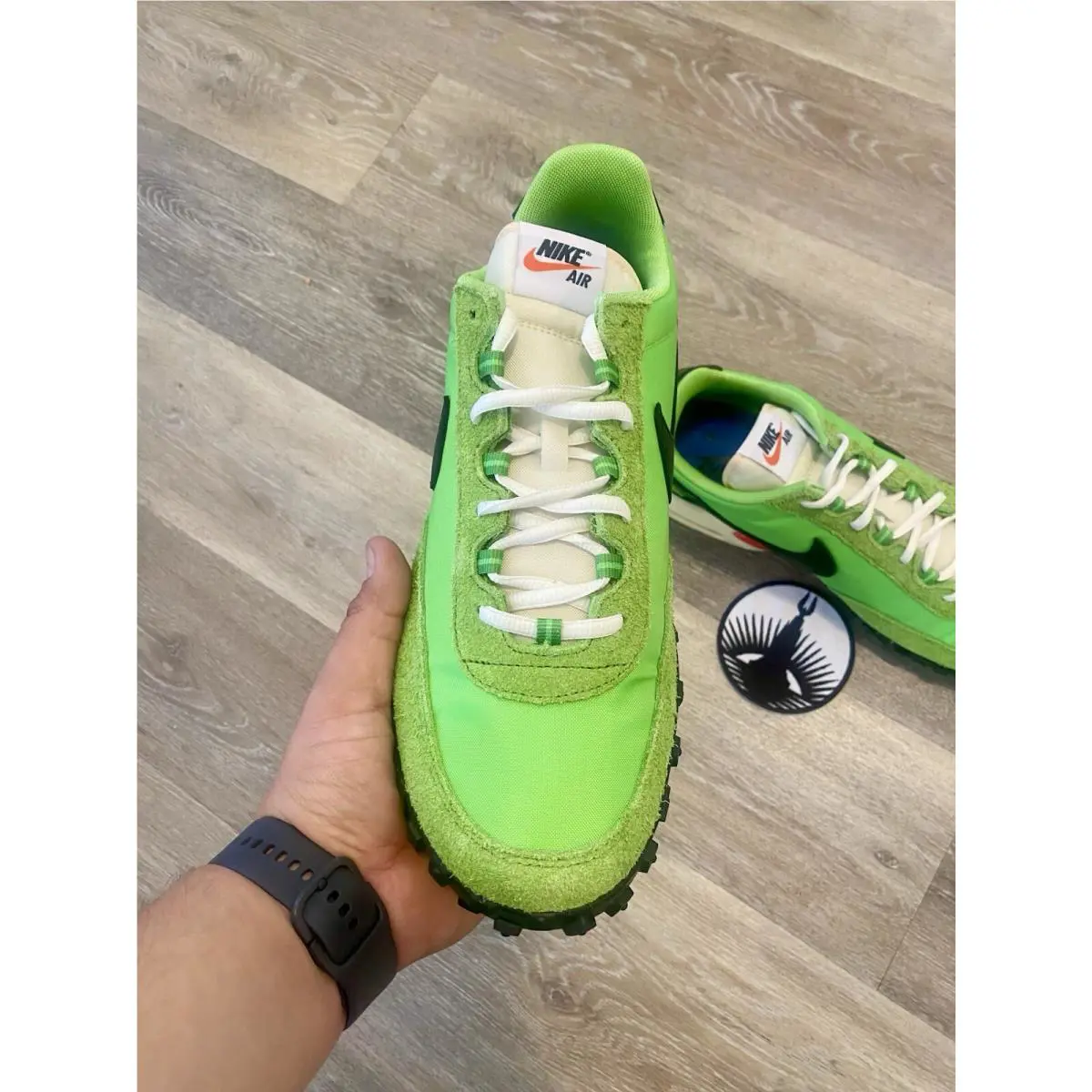 Nike shoes - Nike Air Max Waffle Racer SP - FV6946-301 - Green 4