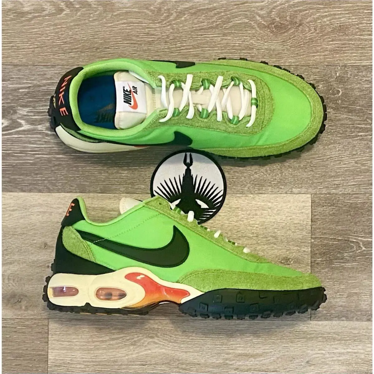 Nike shoes - Nike Air Max Waffle Racer SP - FV6946-301 - Green 5