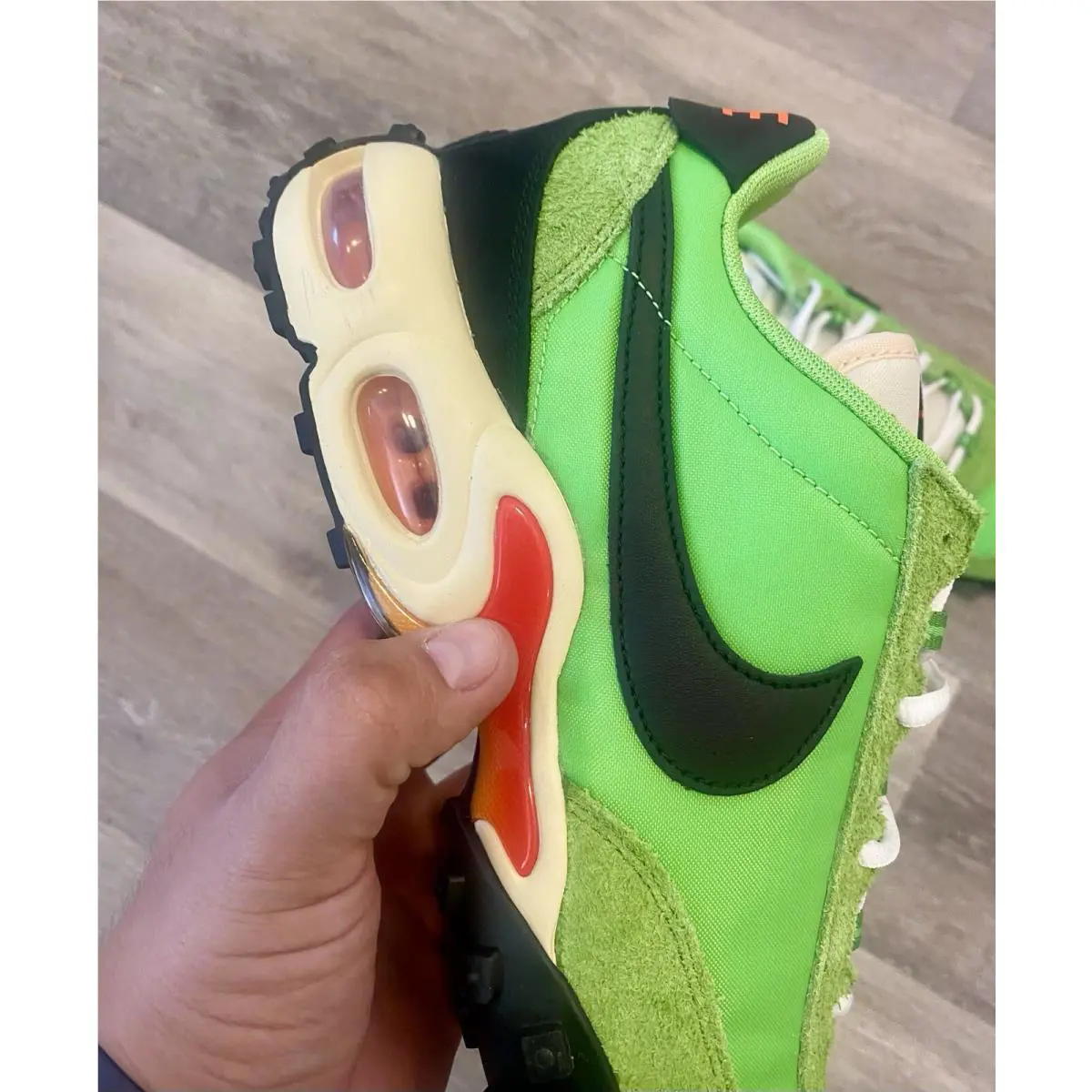 Nike shoes - Nike Air Max Waffle Racer SP - FV6946-301 - Green 7