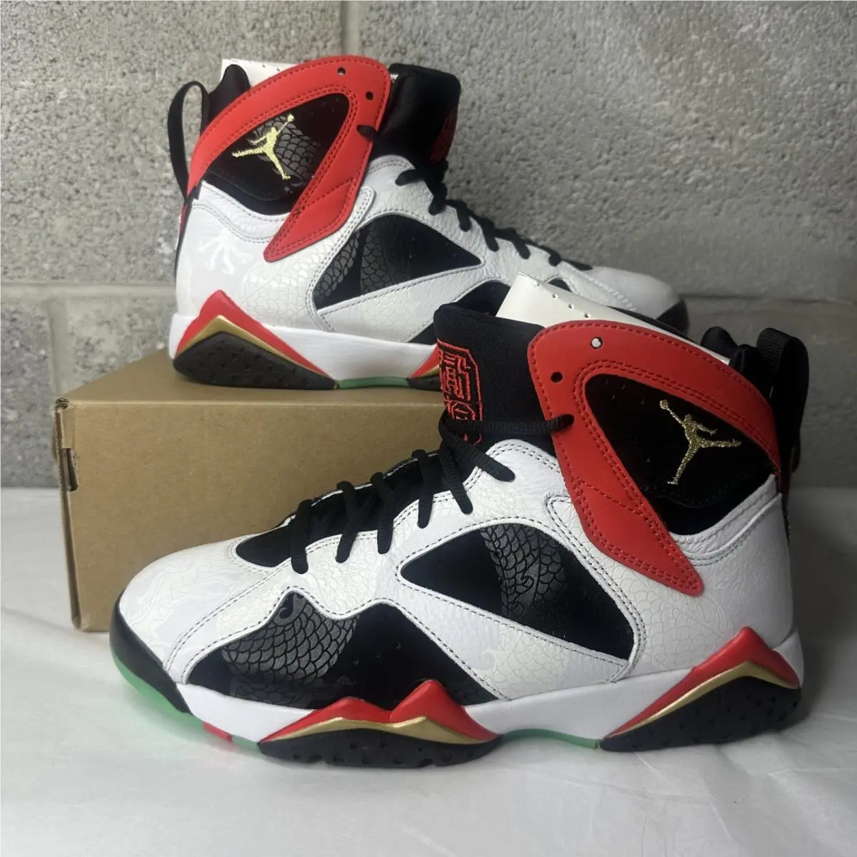 Air Jordan 7 Retro Greater China Shoes Sneakers CW2805 160 Men`s Sz 7 W 8.5 by Nike