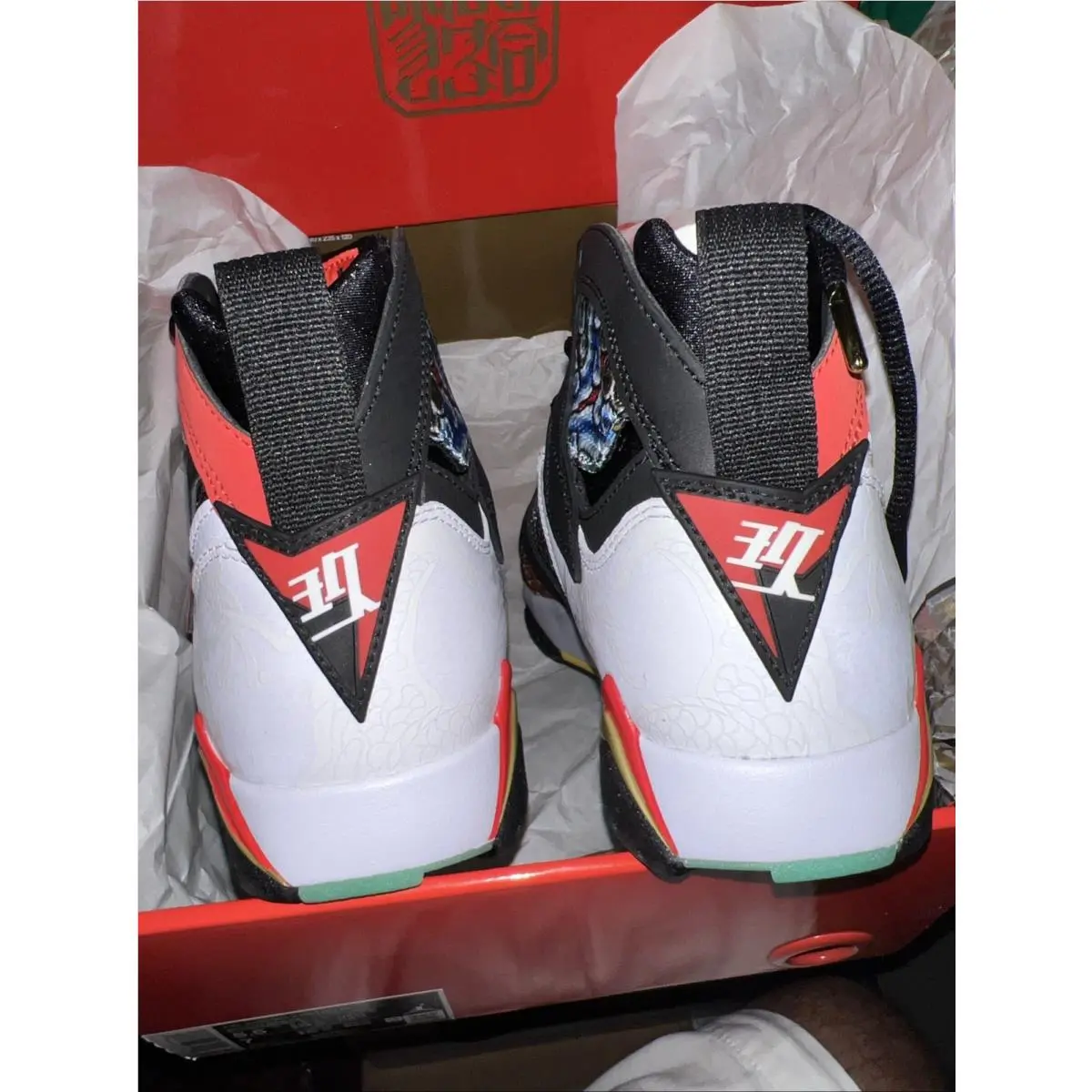 Nike shoes - Air Jordan 7 - Air - CW2805-160 - White, Manufacturer: Chile Red (UPC: 0194496274004) 10