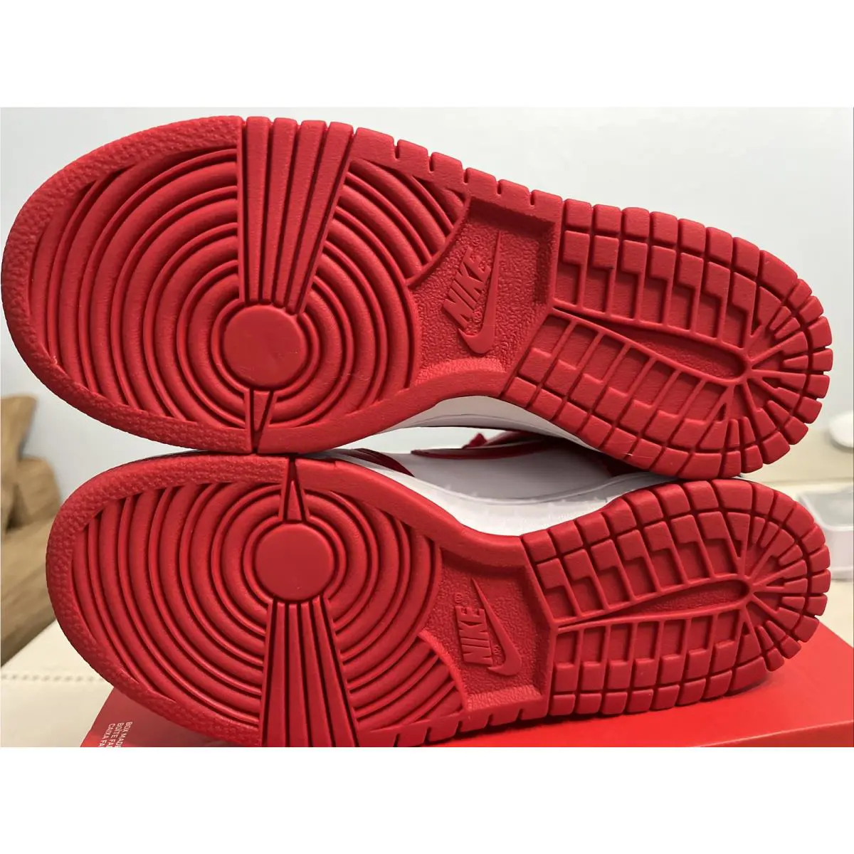 Nike shoes - Nike Dunk High (GS) - Dunk High - DB2179-106 - University Red/white 8