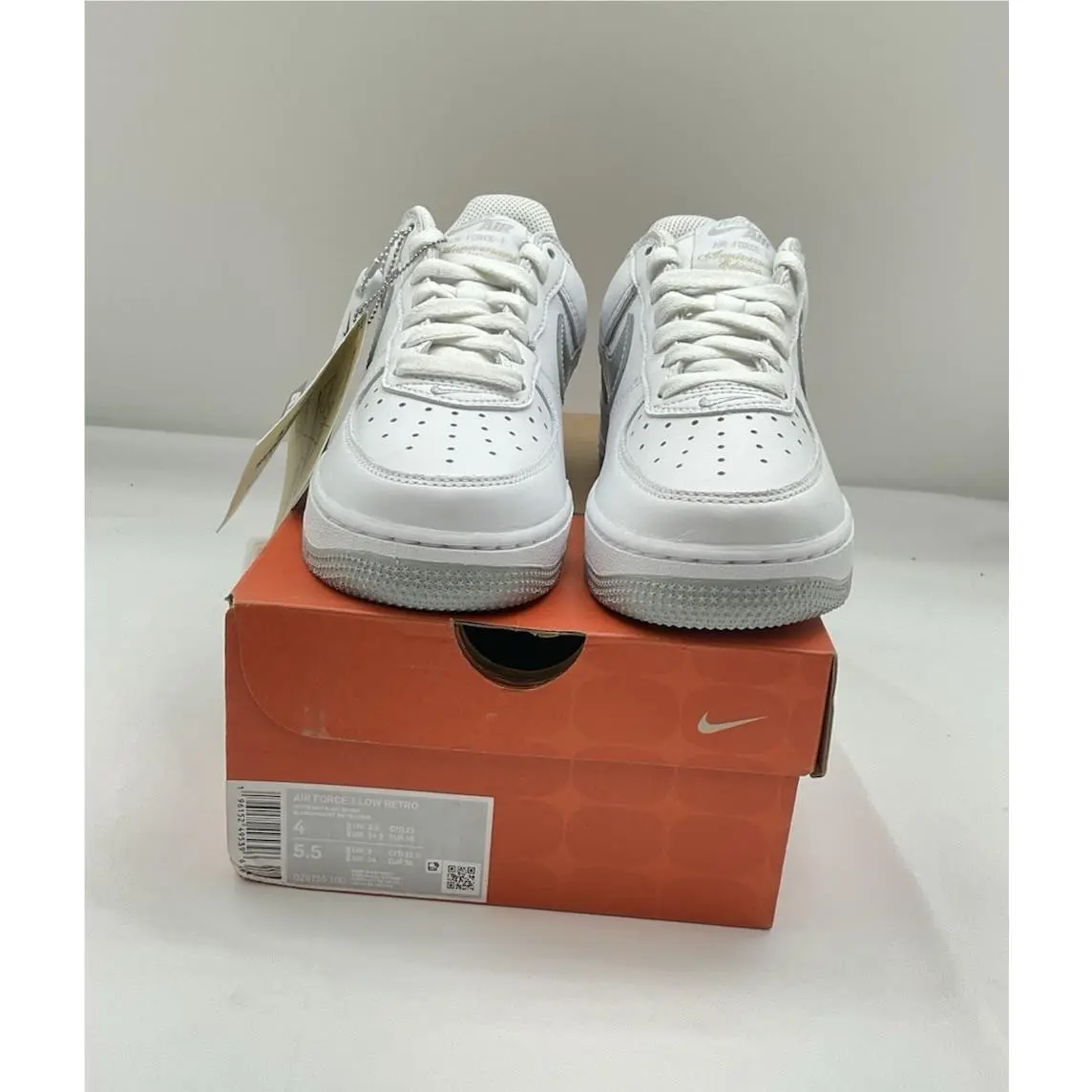 Nike shoes - Nike Air Force 1 Low Retro - DZ6755 100 - White 8