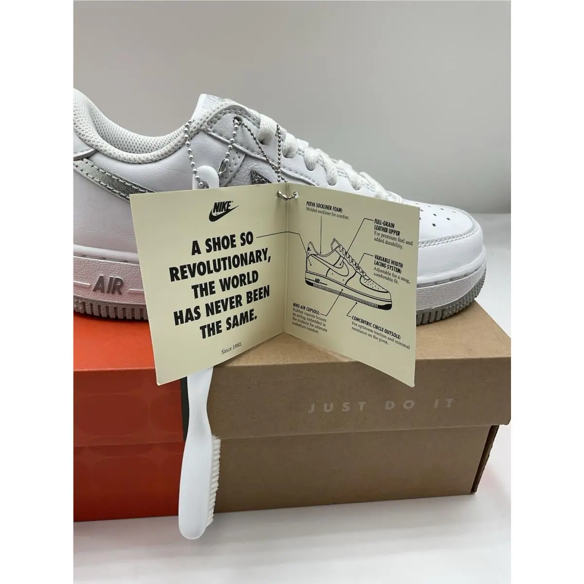 Nike shoes - Nike Air Force 1 Low Retro - DZ6755 100 - White 6