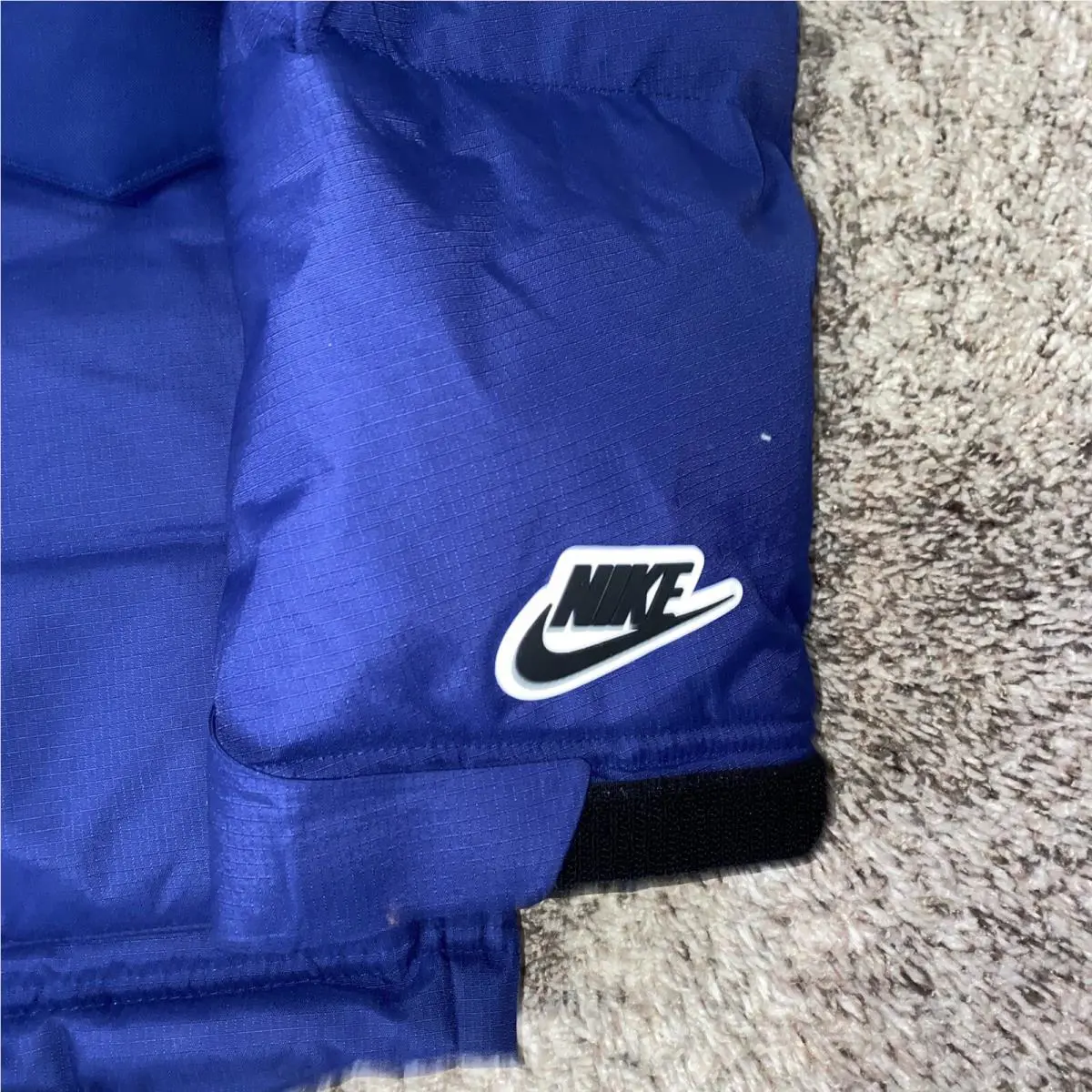 Nike clothing - Nike Sportswear Down-Fill Repel Parka - Blue (UPC: 194494622135) 1