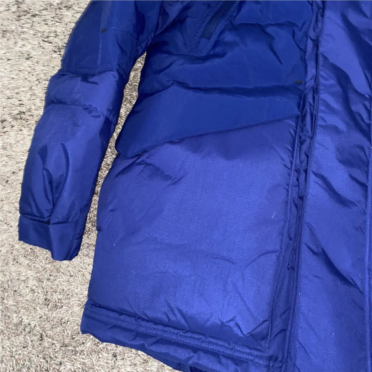 Nike clothing - Nike Sportswear Down-Fill Repel Parka - Blue (UPC: 194494622135) 2