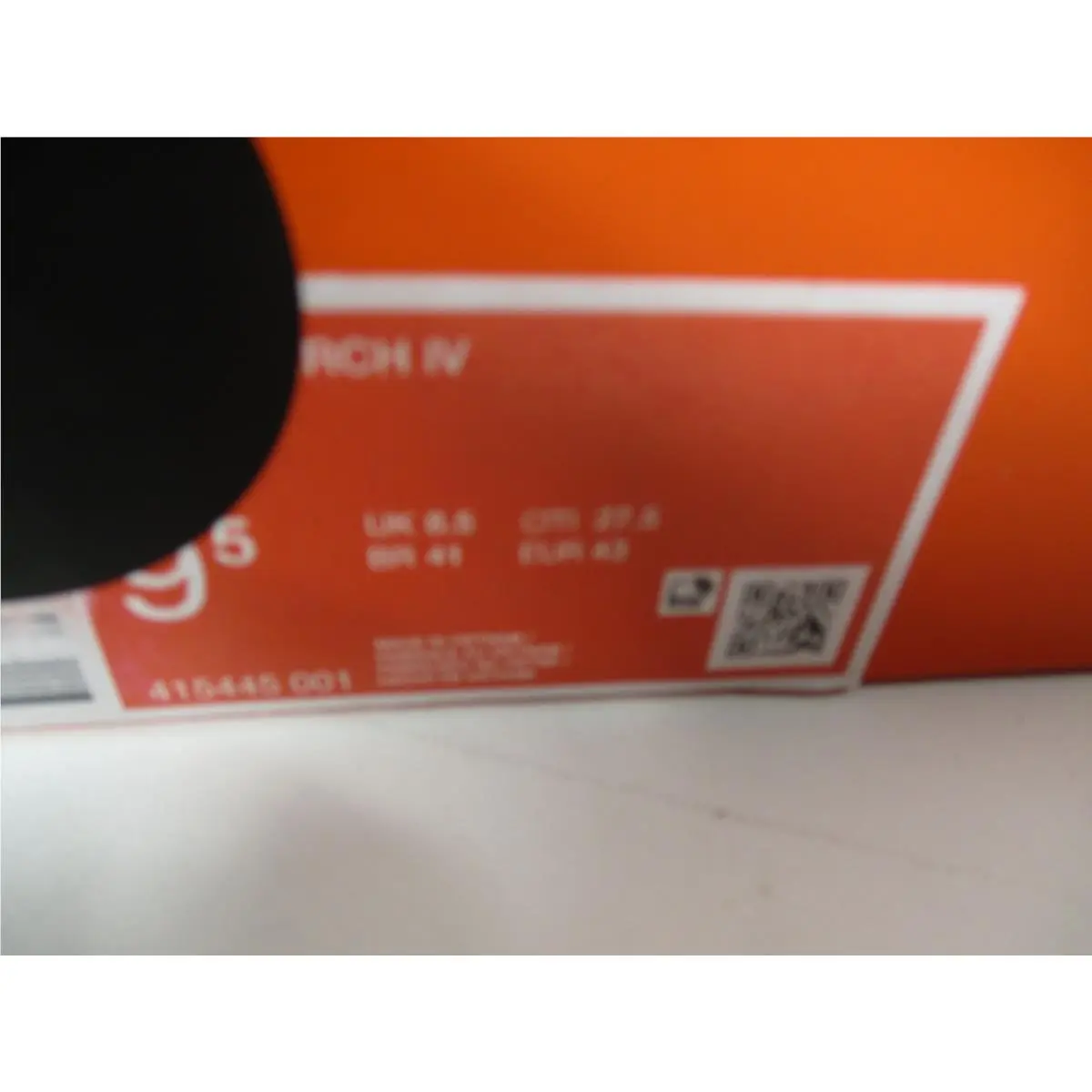 Nike shoes - Nike Air Monarch IV - Air Monarch - 415445-001 - Black 5