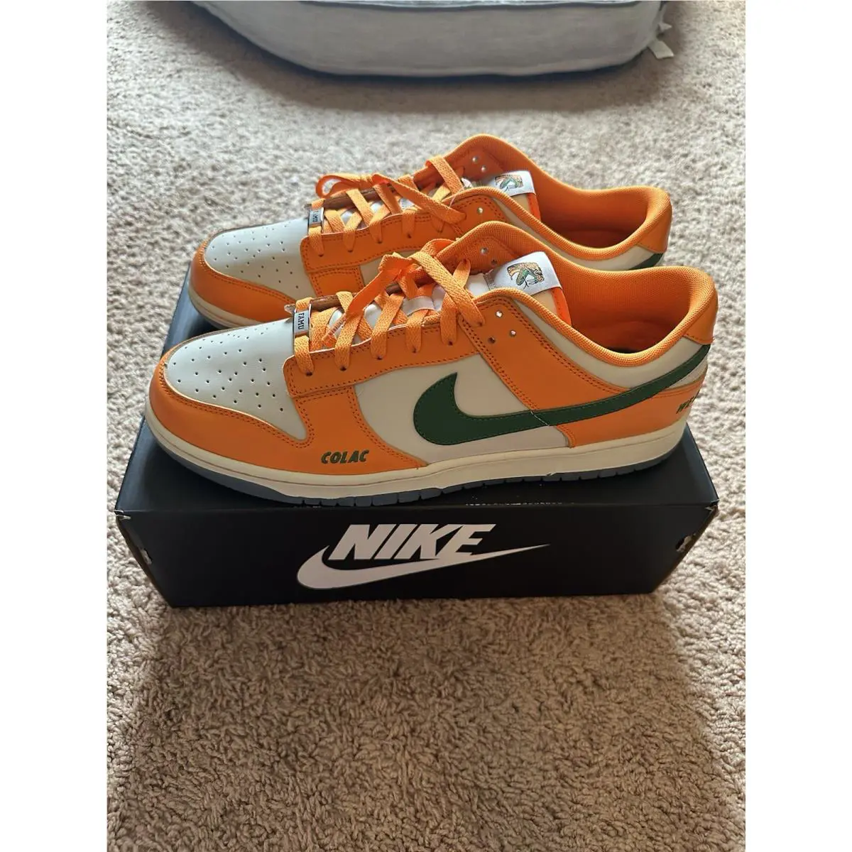 Nike shoes - Nike Dunk Low - Dunk Low - DR6188-800 - Orange (UPC: 0196155627053) 4