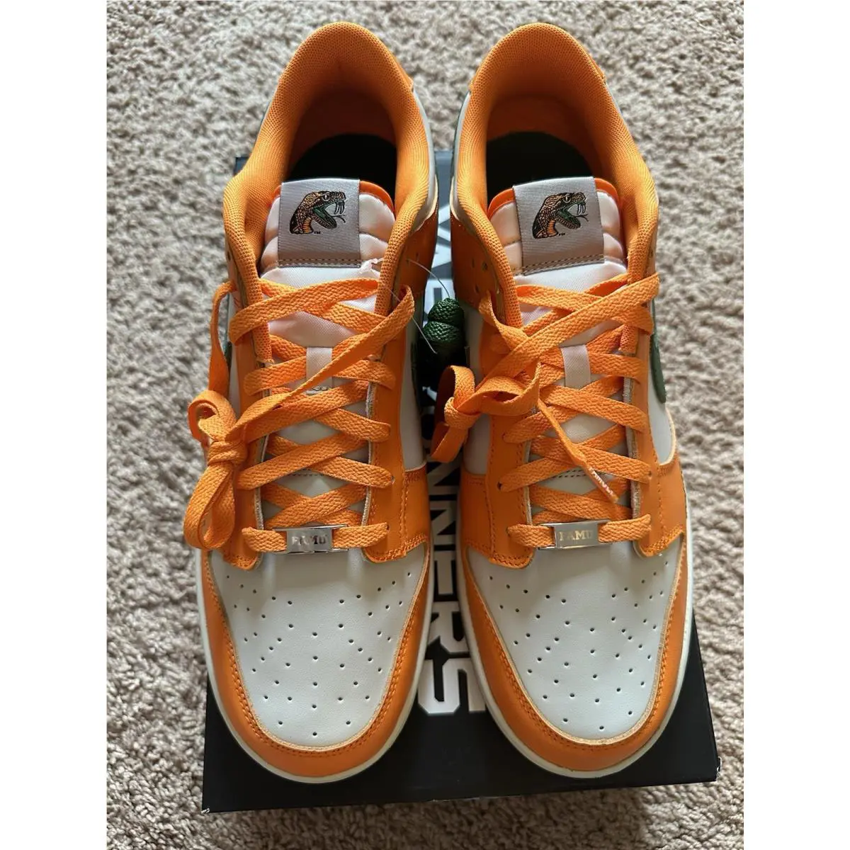 Nike shoes - Nike Dunk Low - Dunk Low - DR6188-800 - Orange (UPC: 0196155627053) 6