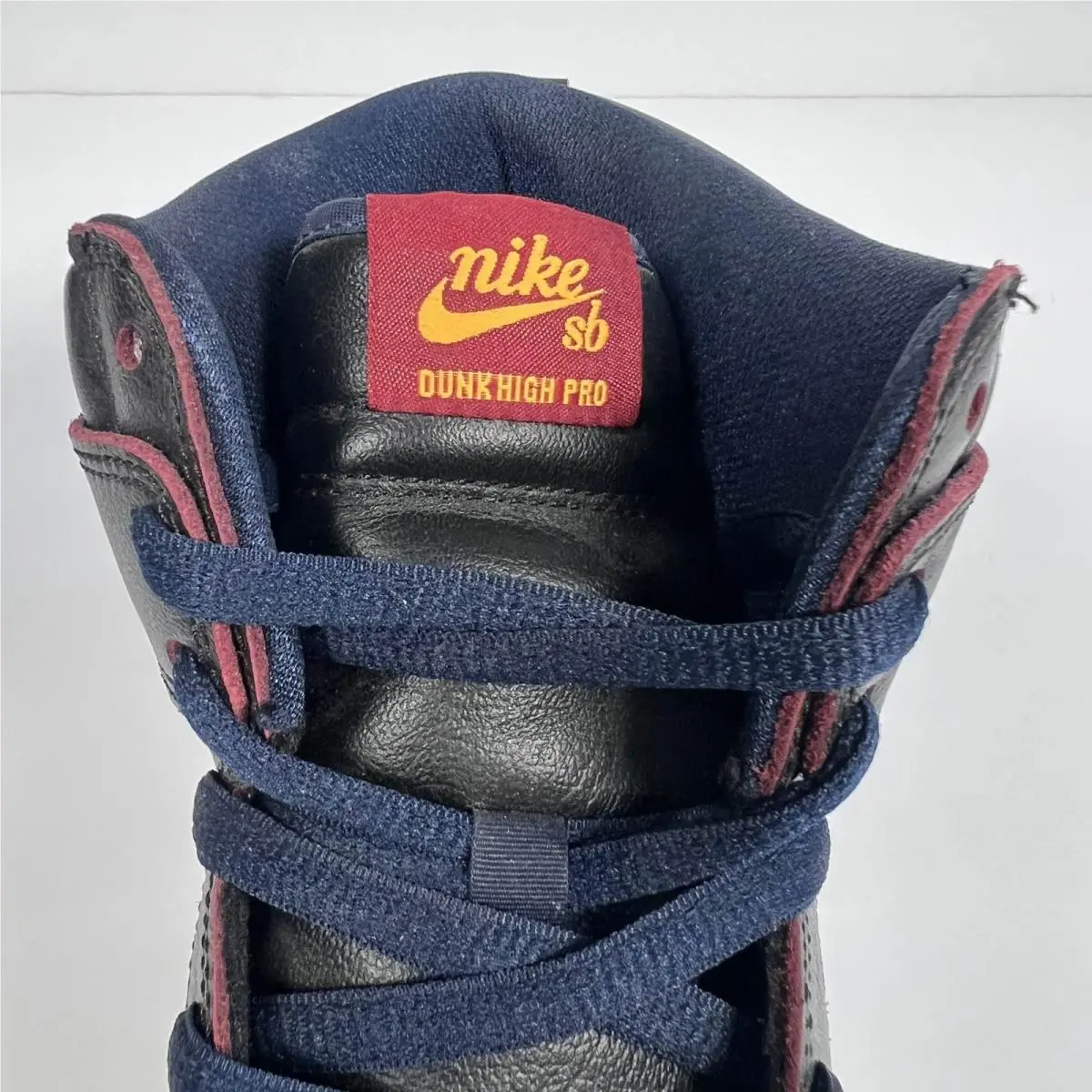 Nike shoes - NBA x Nike Dunk SB - BQ6392-001 - Black, Manufacturer: Black/Black-College Navy-Team Red (UPC: 0888408229496) 14