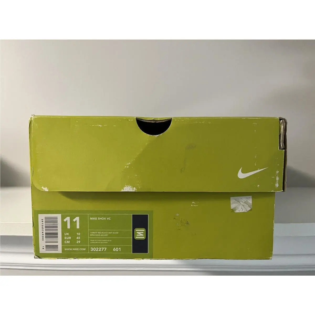Nike shoes - Nike Shox VC - Shox - 302277-601 - Red 9