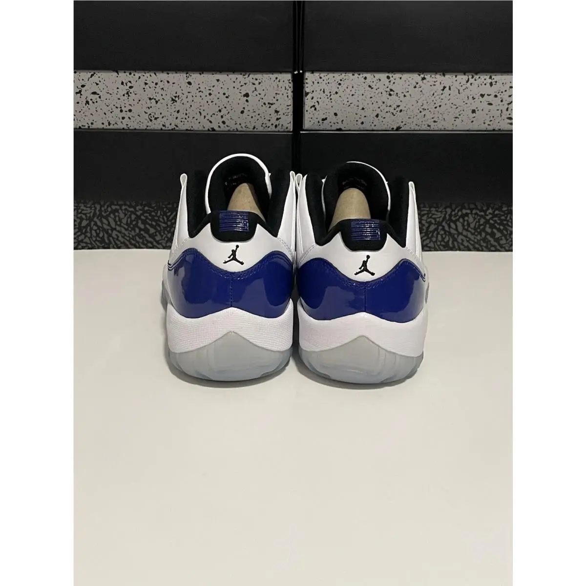 Nike shoes - Nike Air Jordan 11 Retro Low - AH7860-100 - White/Black-Concord 2