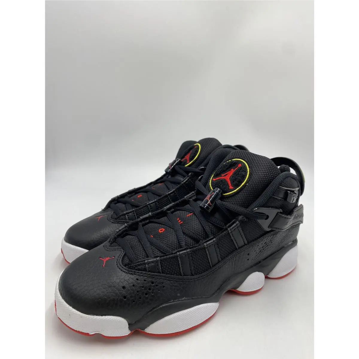 Nike shoes - Nike Air Jordan 6 - Air - 323419 063 - Black/University Red-White (UPC: 195866327023) 2