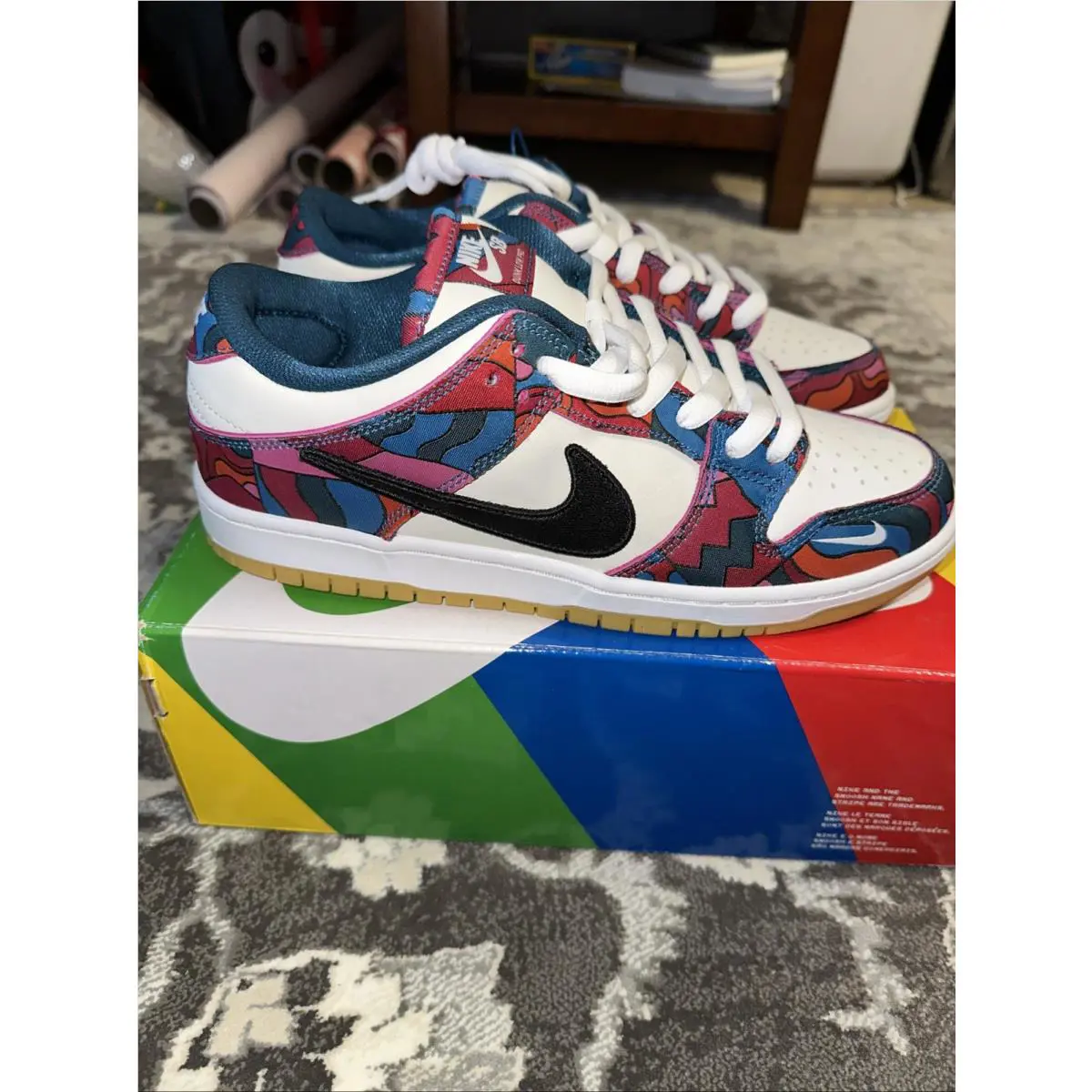 Nike shoes - Nike SB Dunk Low Pro Parra Abstract Art - DH7695-600 - Multicolor 1