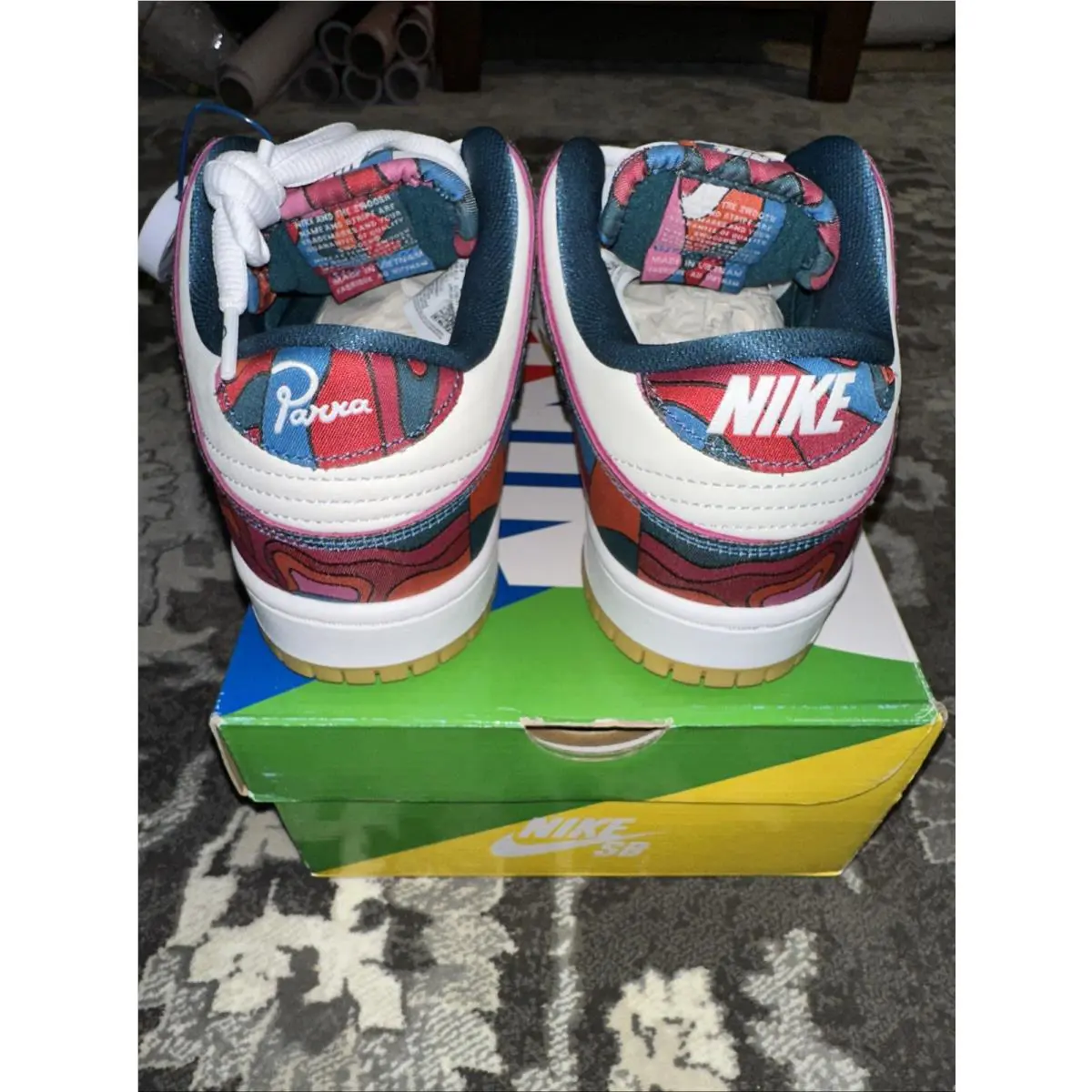 Nike shoes - Nike SB Dunk Low Pro Parra Abstract Art - DH7695-600 - Multicolor 2