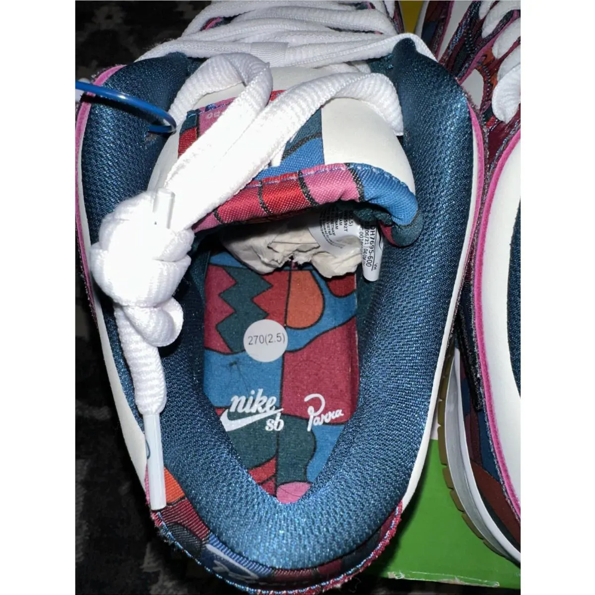 Nike shoes - Nike SB Dunk Low Pro Parra Abstract Art - DH7695-600 - Multicolor 4