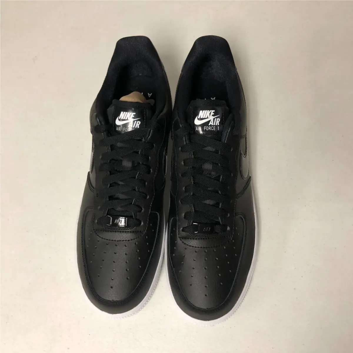 Nike shoes - Nike Air Force 1 `07 - CJ1646-001 - Black/Black-White (UPC: 193658315104) 1