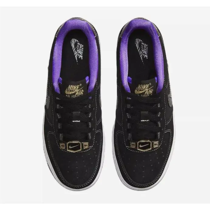 Nike shoes - Nike Air Force 1 LV8 GS - DQ0300-001 - Black 2